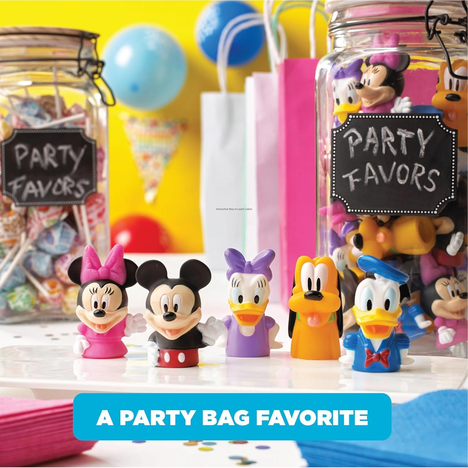 Set de Juguetes de Baño Mickey y Amigos 7 Piezas