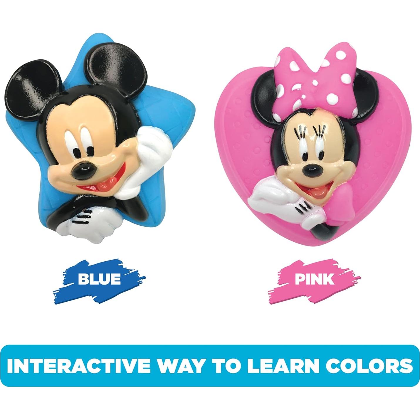 Set de Juguetes de Baño Mickey y Amigos 7 Piezas