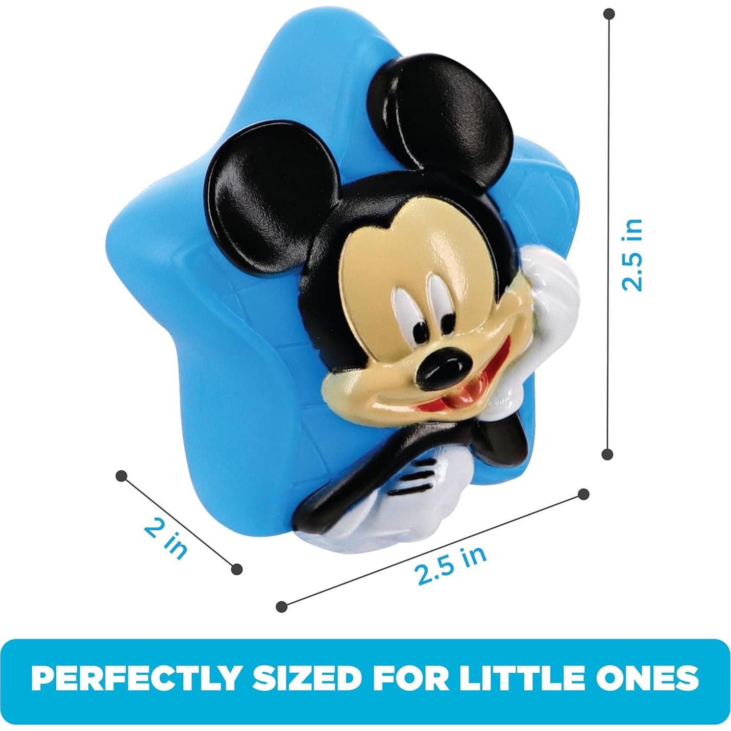 Set de Juguetes de Baño Mickey y Amigos 7 Piezas