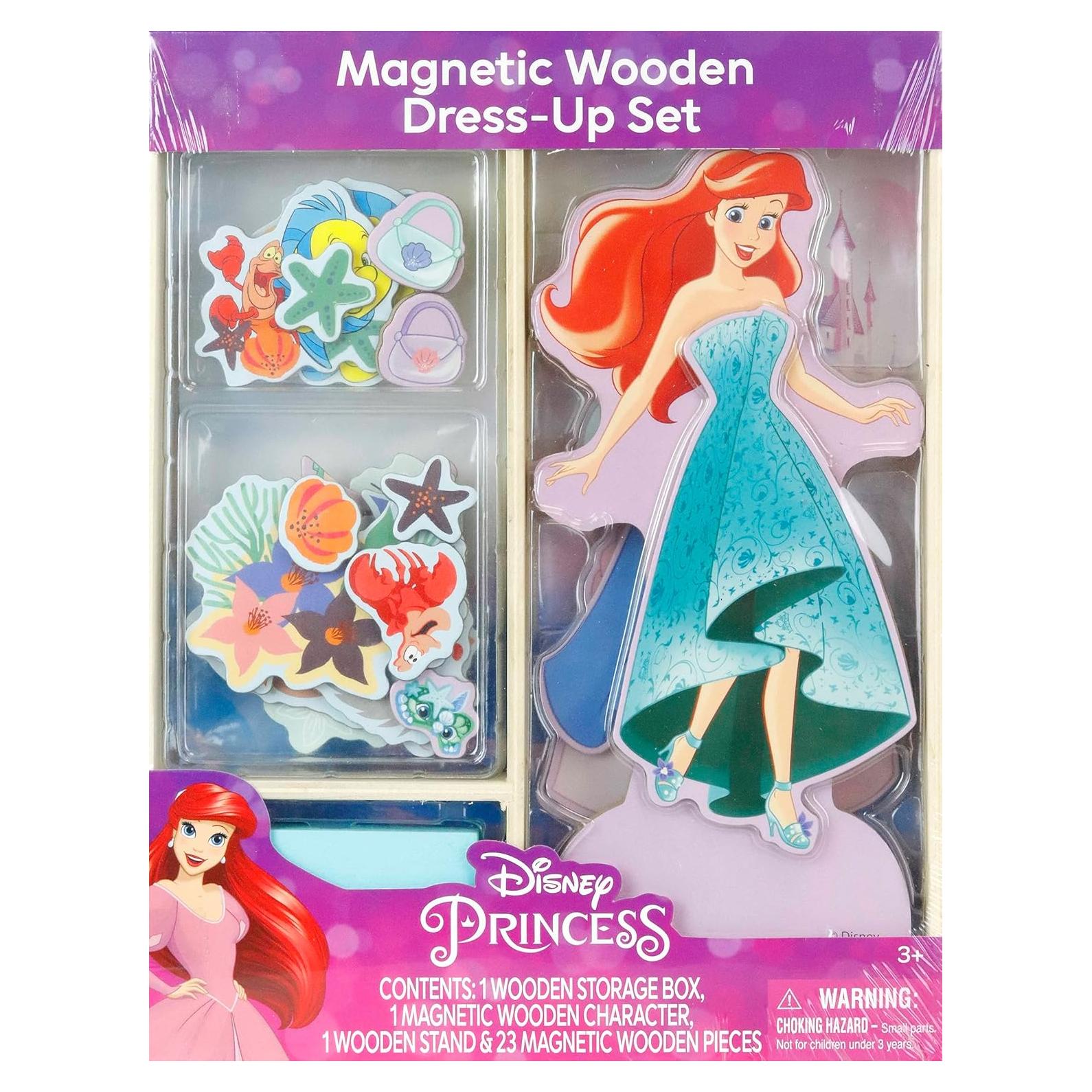 Set de Vestir Magnético Disney Princesa Ariel 26 Piezas