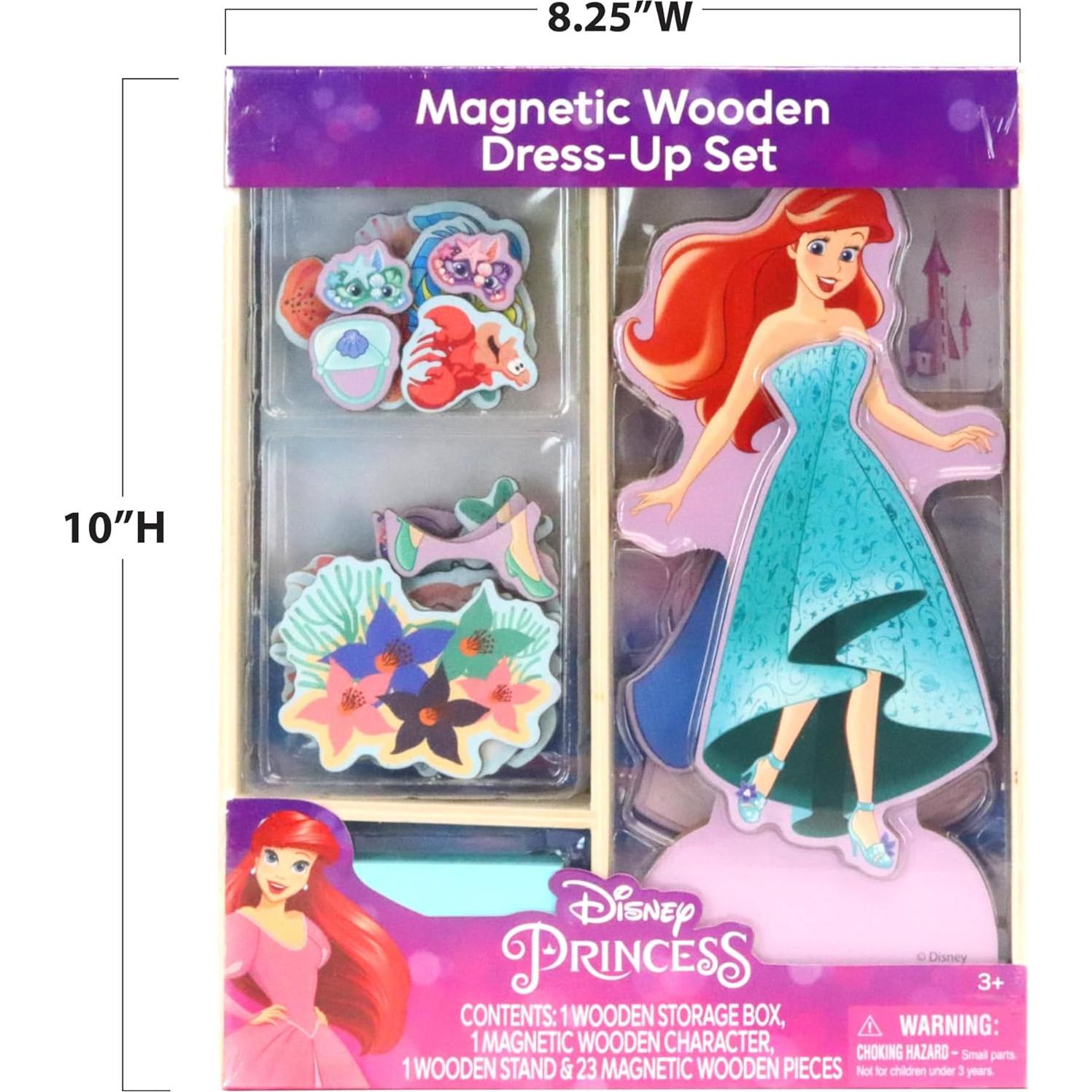 Set de Vestir Magnético Disney Princesa Ariel 26 Piezas