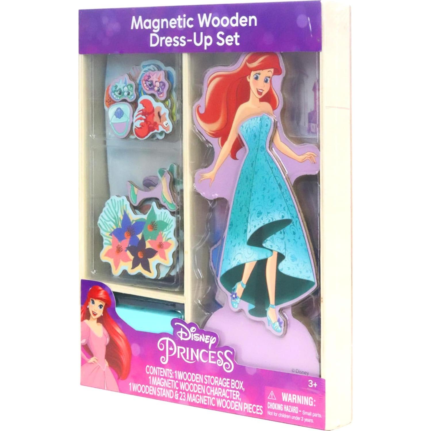 Set de Vestir Magnético Disney Princesa Ariel 26 Piezas