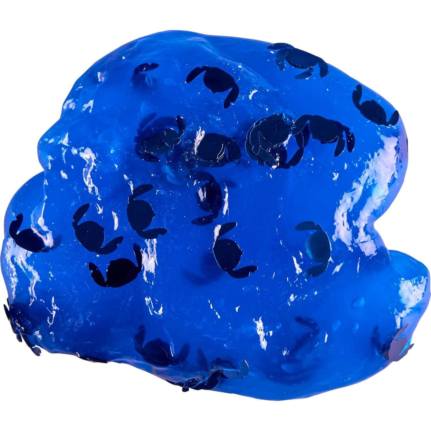 Slime Cra-Z-Slimy Stitch - Azul Brillante con Confeti