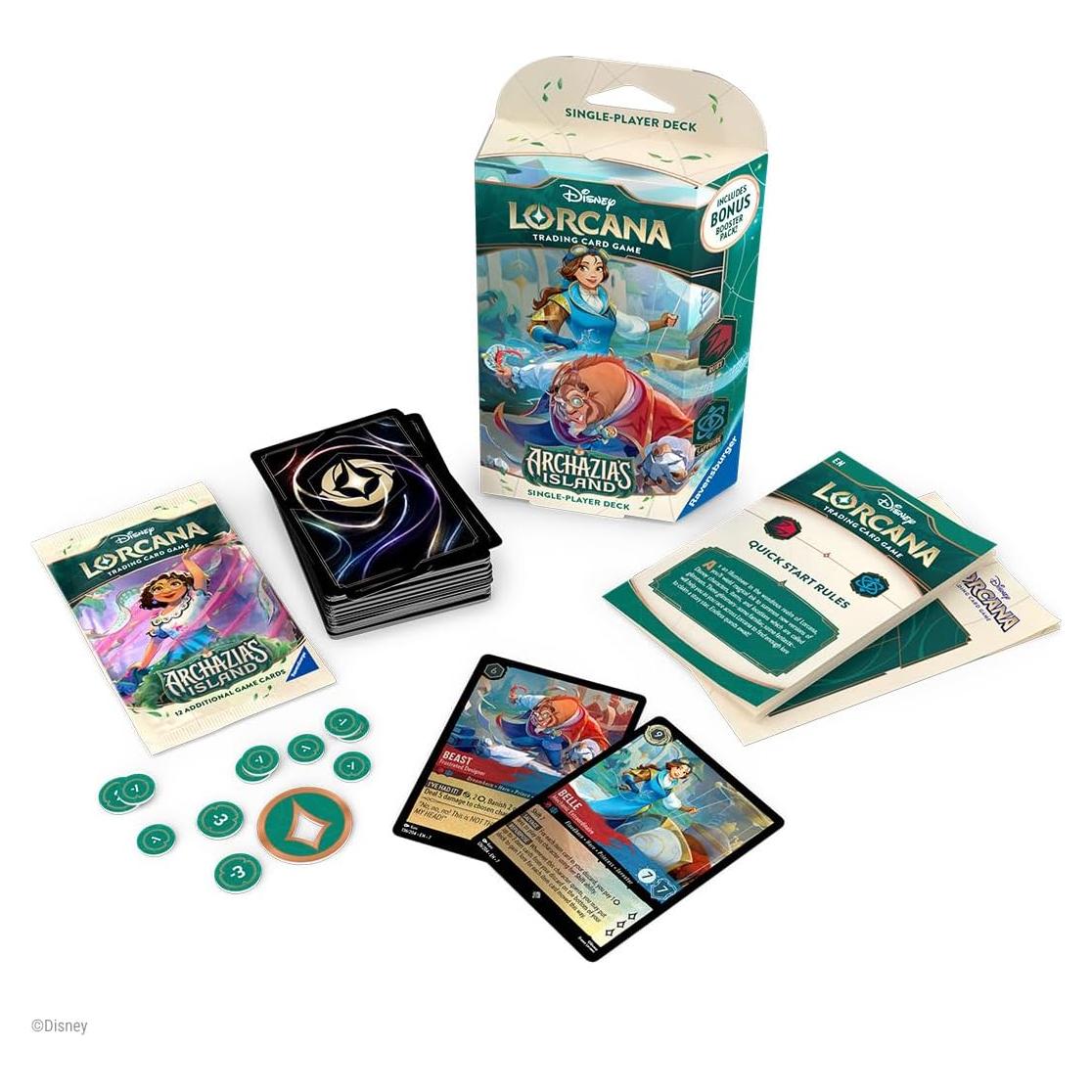 Juego de Cartas Disney Lorcana Isla de Archazia - Ravensburger