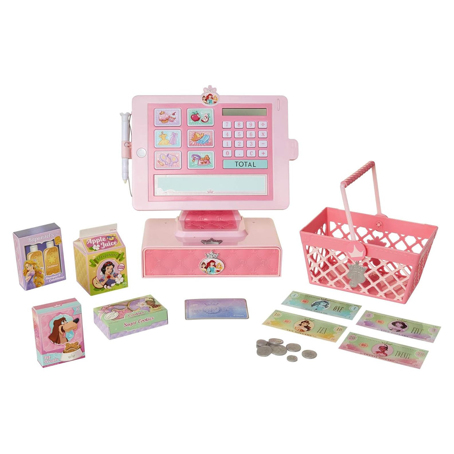 Set de Mercado con Caja Registradora Disney Princesa - 16 Piezas