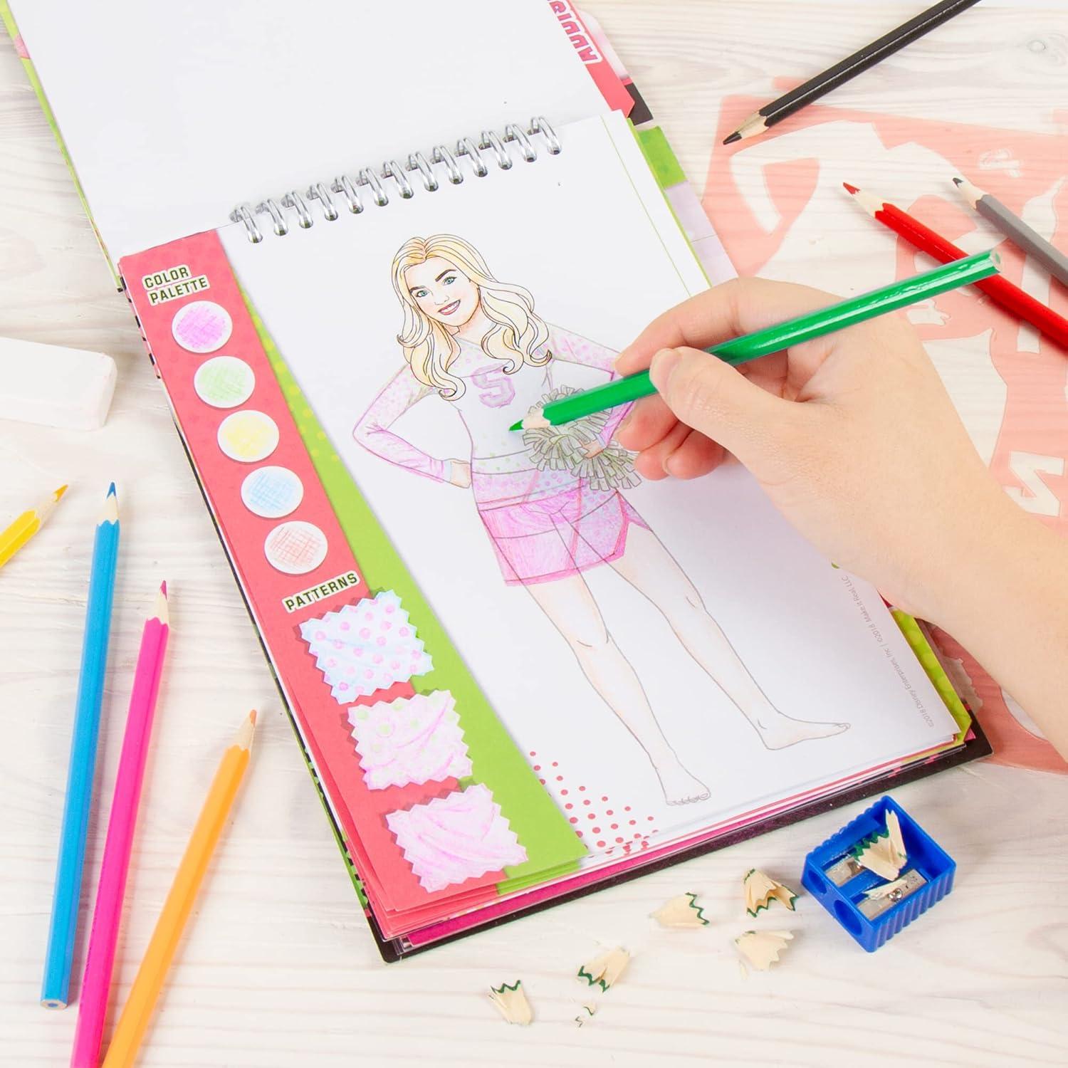 Cuaderno de Diseño de Moda Make It Real Disney Zombies