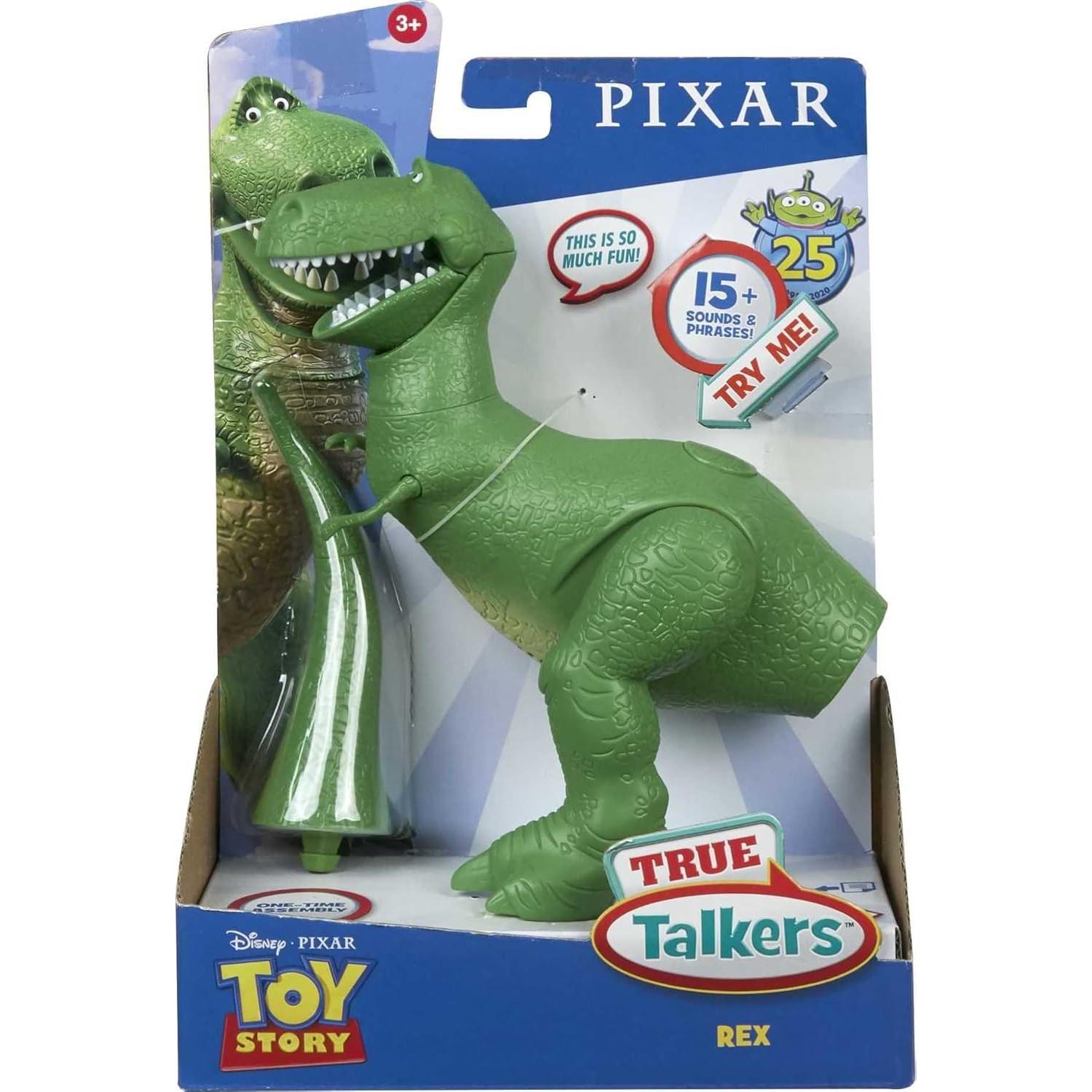 Figura Rex Hablante Toy Story 4 Mattel 19.81 cm