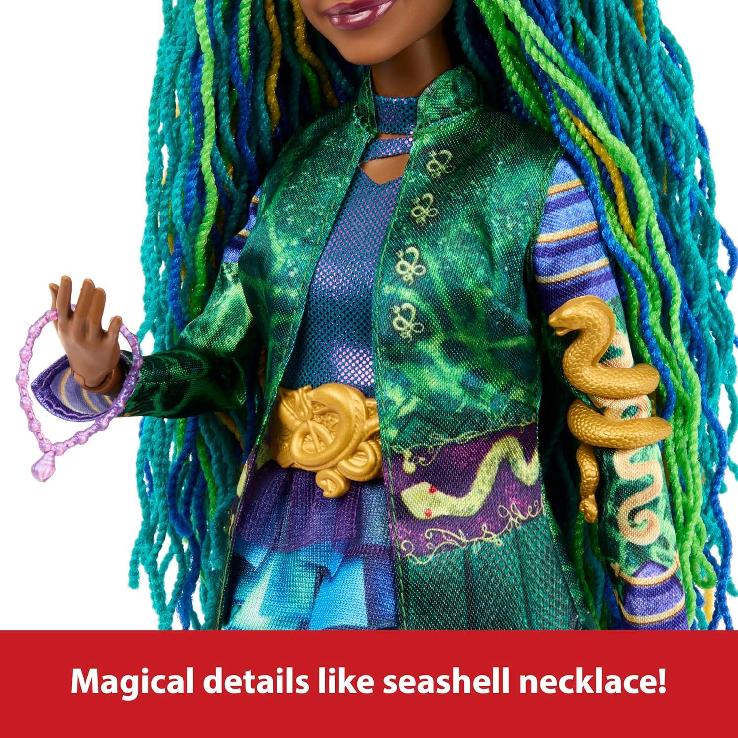 Muñeca Uliana Mattel Disney Descendants 27.94 cm con Collar