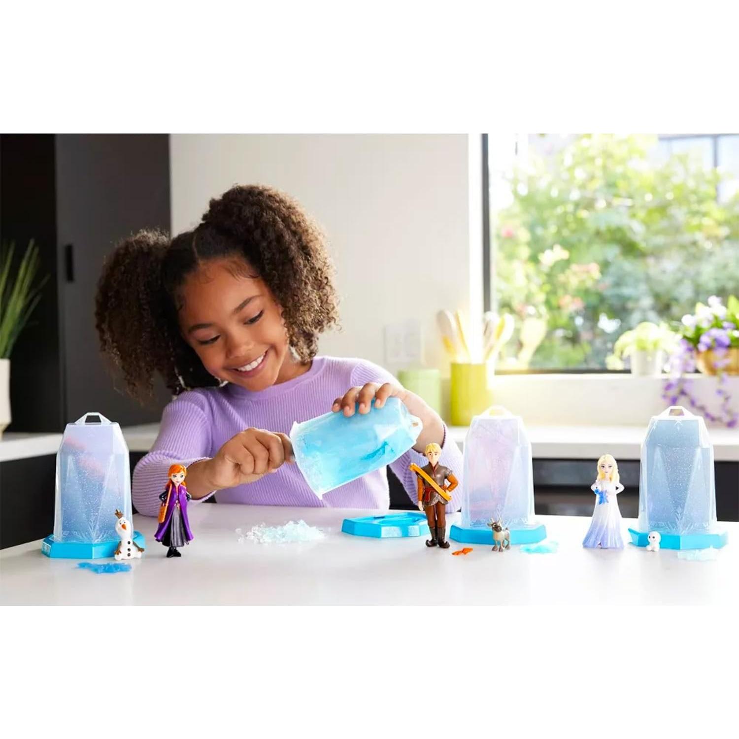 Juguetes de Revelación de Hielo Disney Frozen - 3 Cápsulas