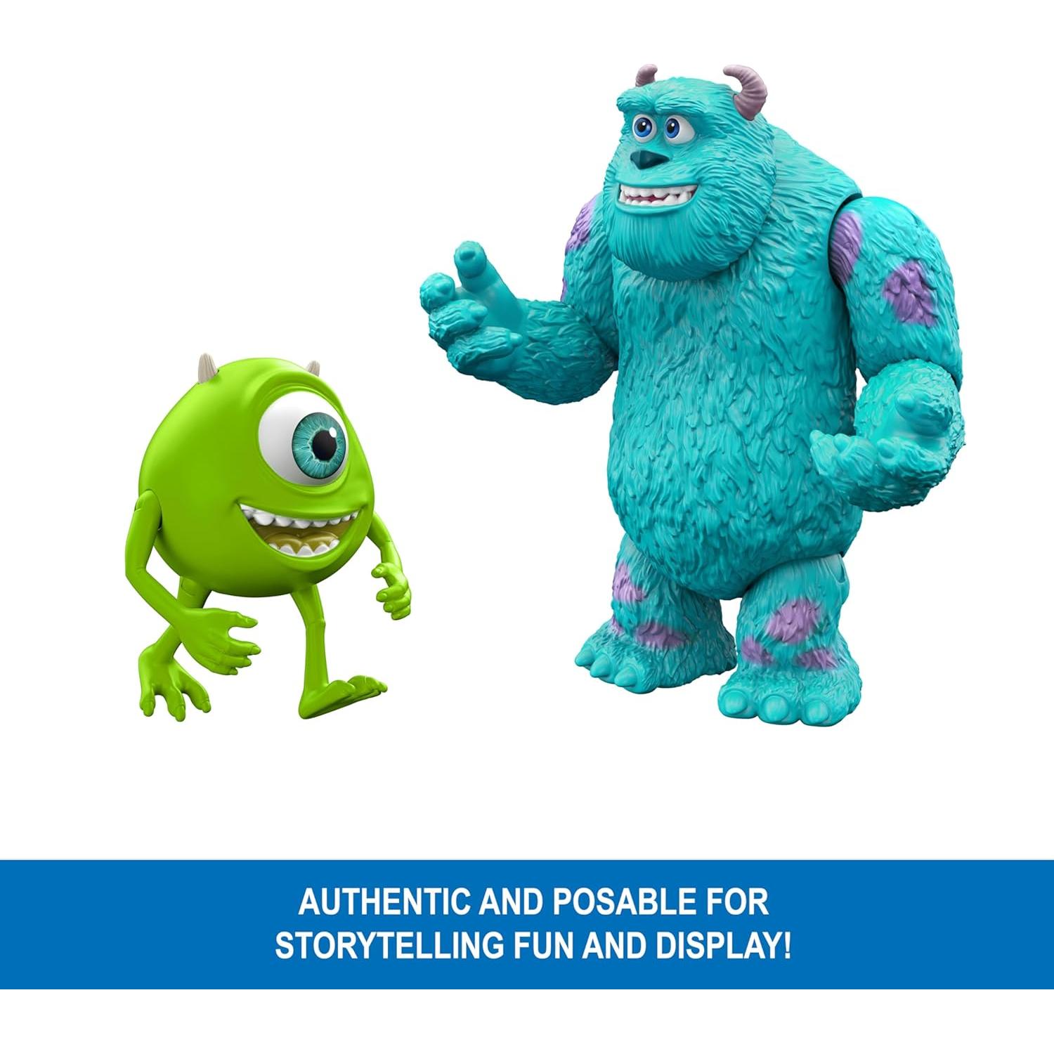 Juego de narrador Mattel Monsters, Inc. 3 figuras 7,62 cm