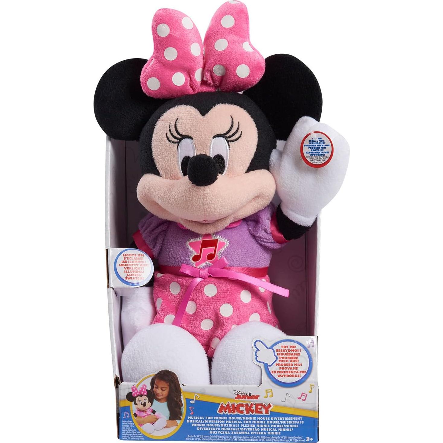 Peluche Minnie Mouse Canta Bowtoons 30 cm Just Play