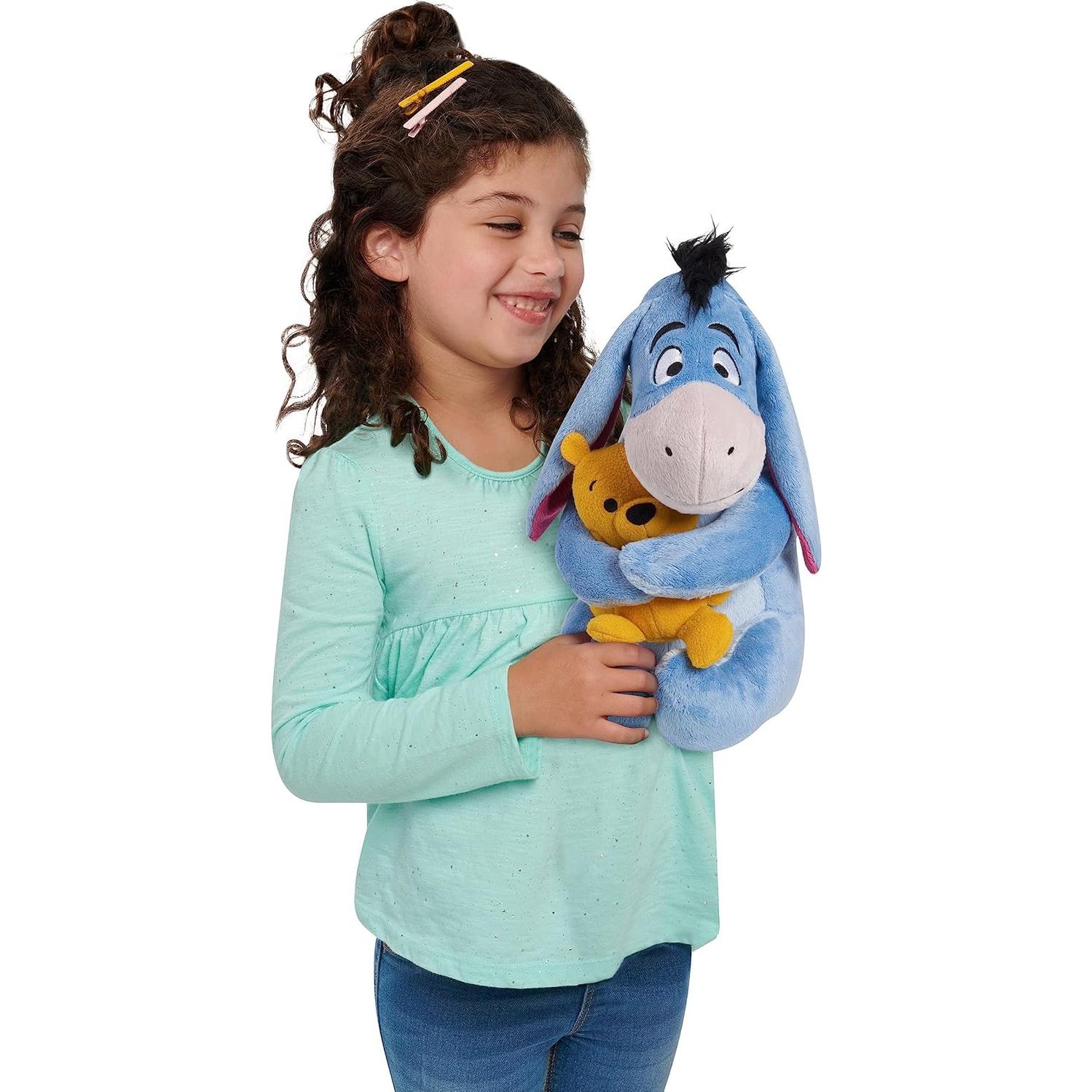 Peluche Eeyore y Winnie Pooh Just Play 25.4 cm para Niños