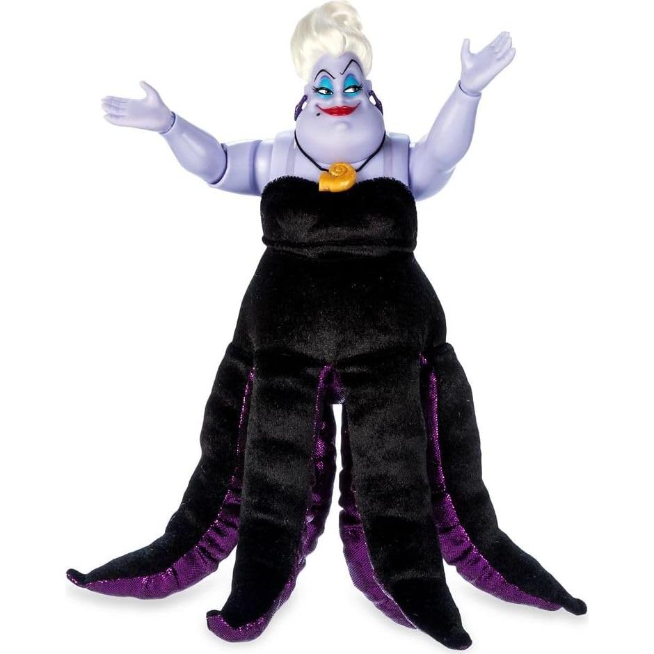 Muñeca Ursula Disney 33.5cm Cantante con Traje de Terciopelo