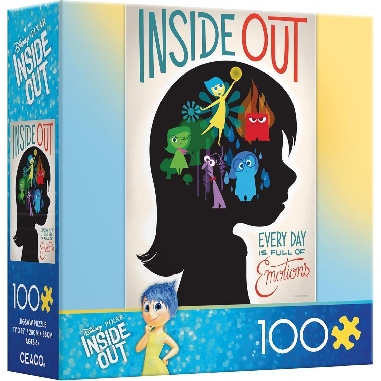 Rompecabezas Ceaco Disney Pixar 100 Piezas 38x28 cm