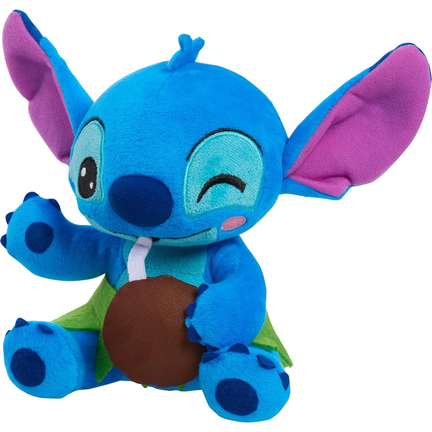 Peluche Stitch Just Play 17,78 cm Kawaii con Coco