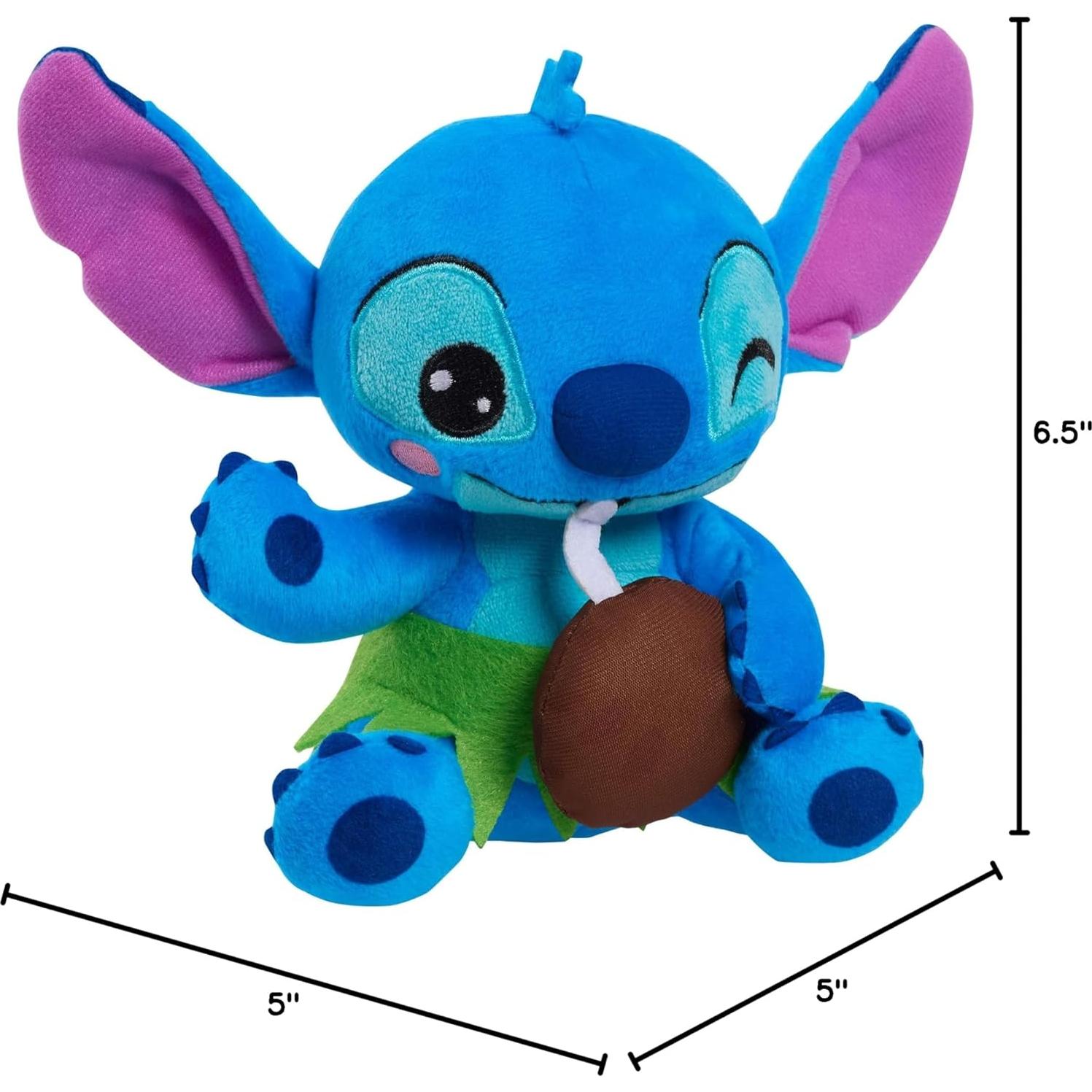 Peluche Stitch Just Play 17,78 cm Kawaii con Coco