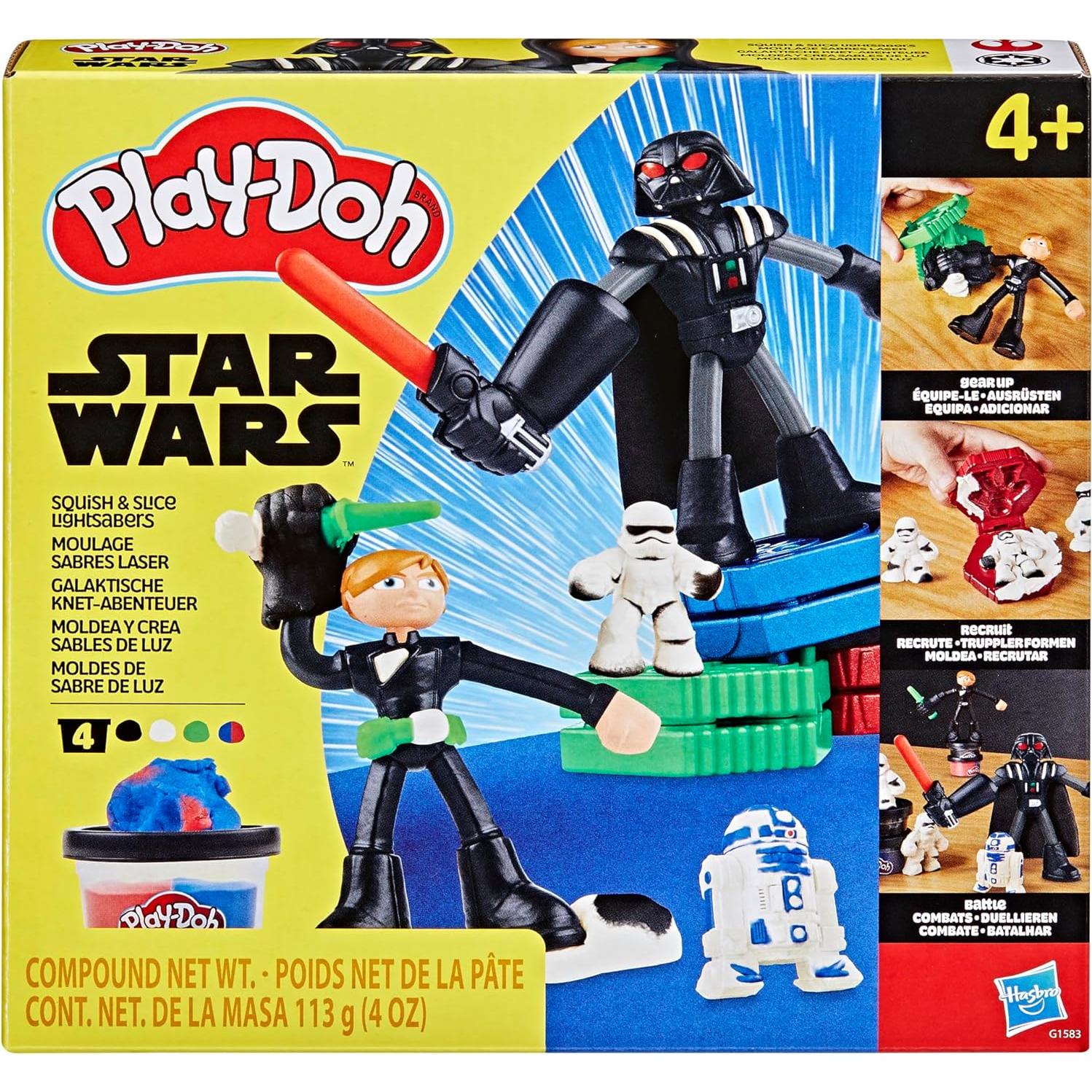 Play-Doh Star Wars Set de Juguetes con Figuras de 10 cm