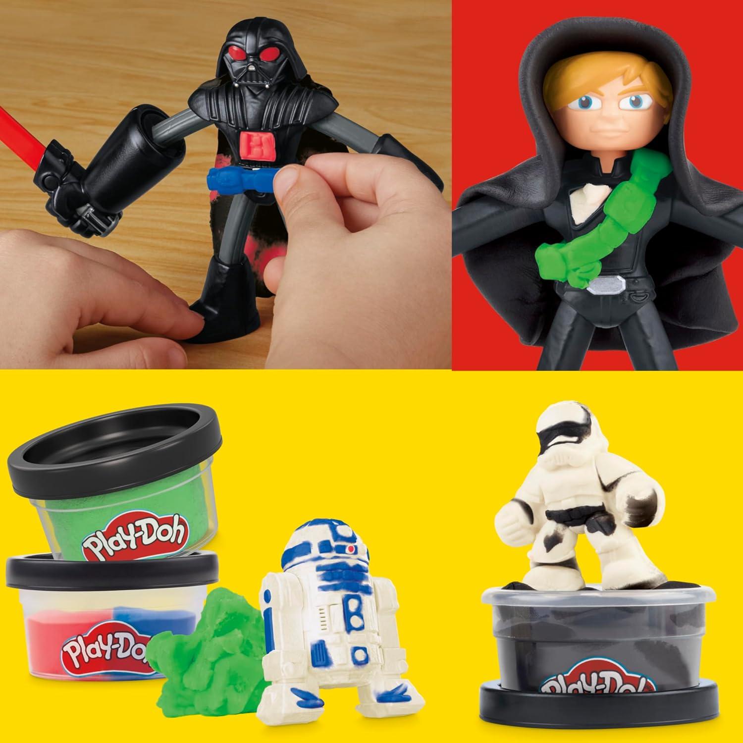 Play-Doh Star Wars Set de Juguetes con Figuras de 10 cm