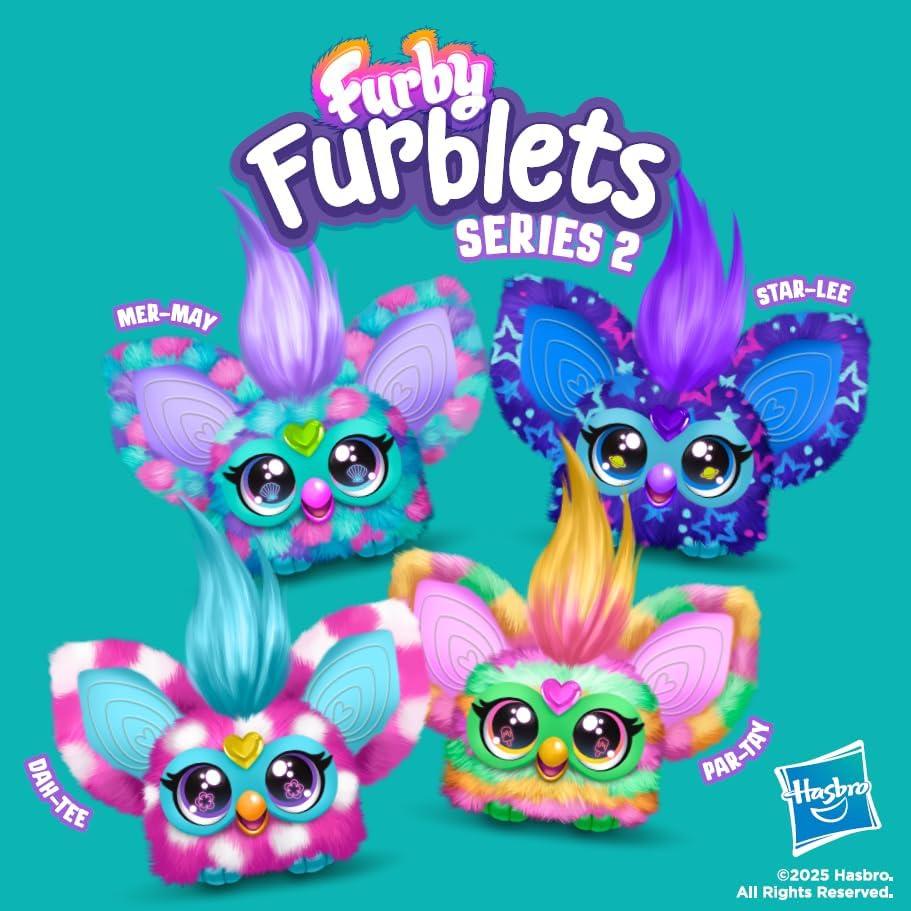 Furby Furblets Star-Lee Mini Juguete Electrónico Azul