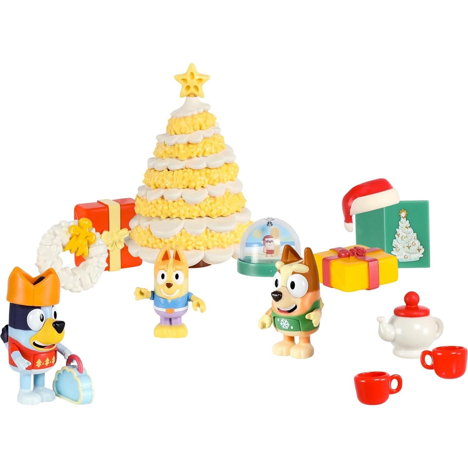 Calendario de Adviento Bluey - 24 Sorpresas y Figuras