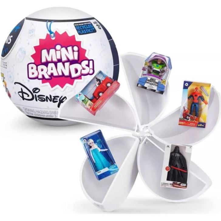 5 Sorpresas Mini Marcas Disney Store - 4 Cápsulas Coleccionables