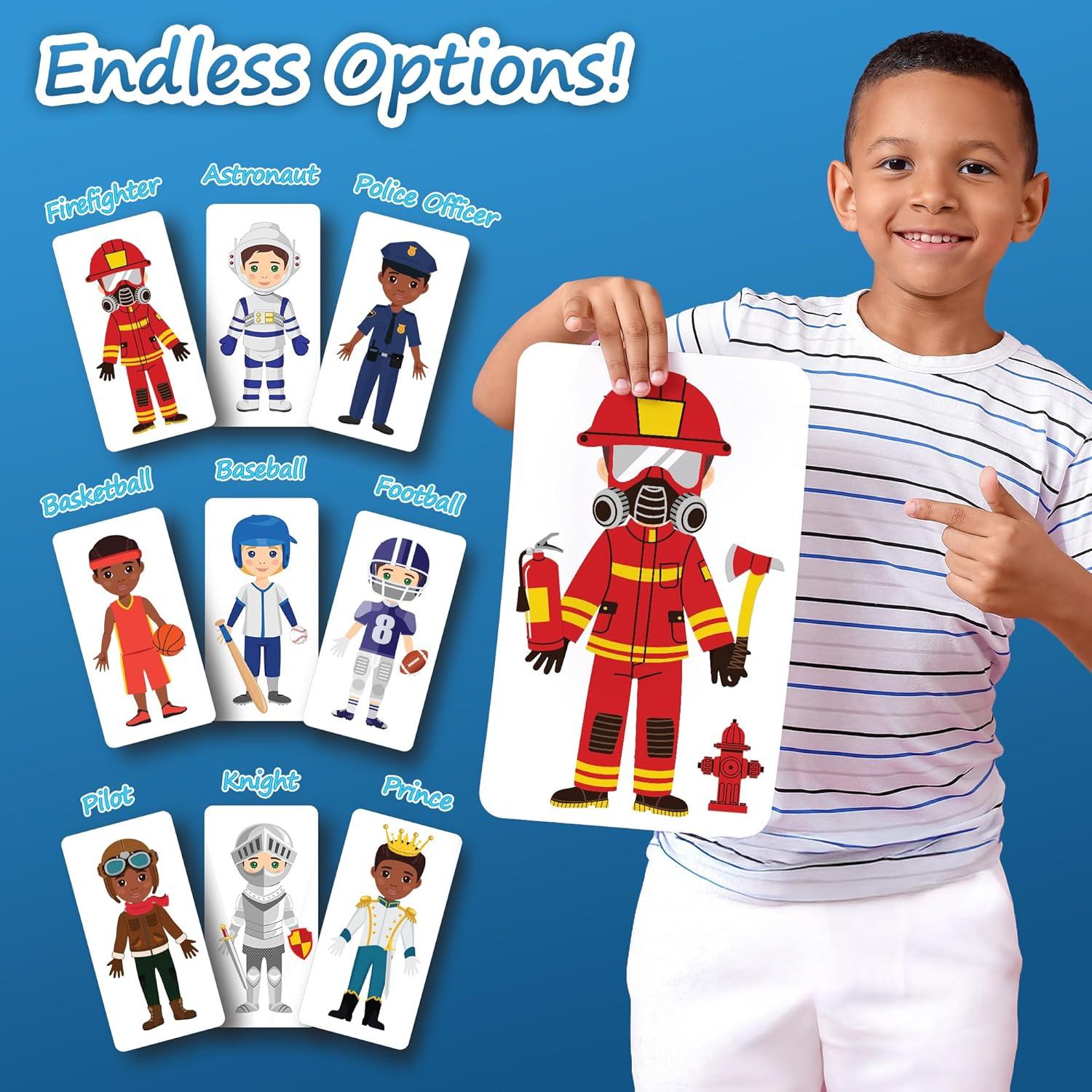 Libro de Pegatinas Reutilizables HMmagnets - 370 Pegatinas