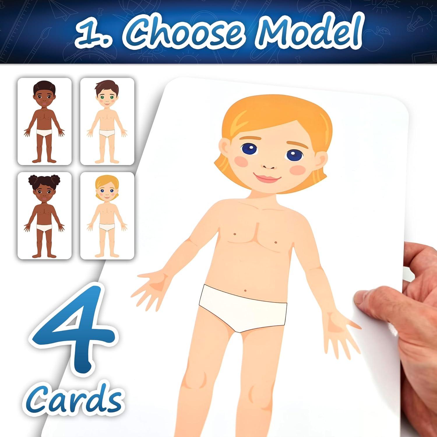 Libro de Pegatinas Reutilizables HMmagnets - 370 Pegatinas