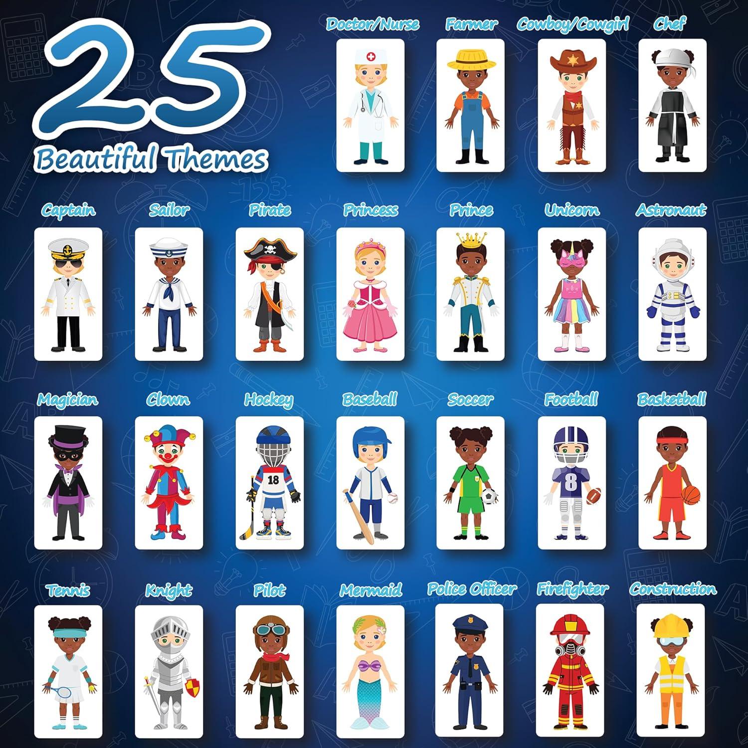 Libro de Pegatinas Reutilizables HMmagnets - 370 Pegatinas