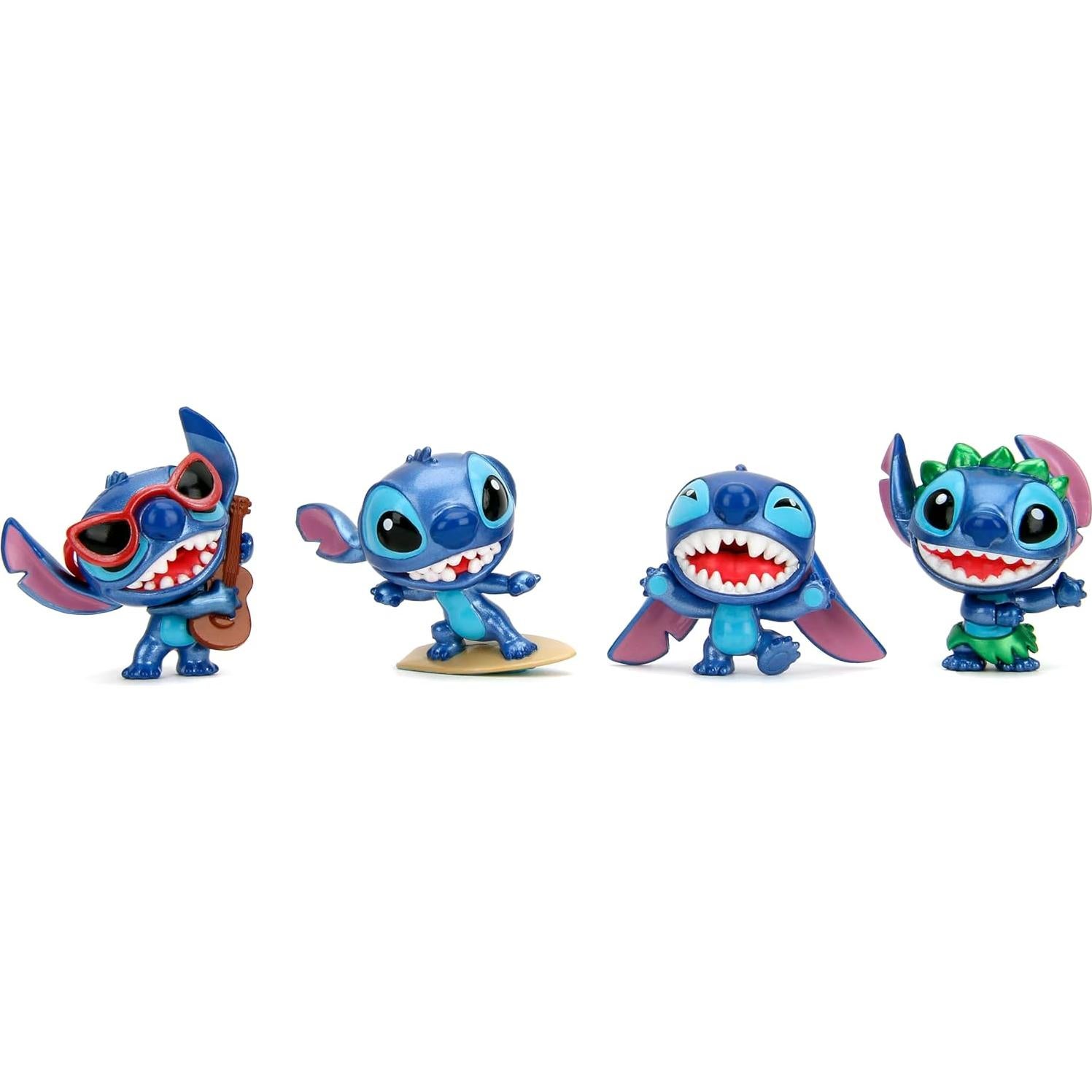 Figuras de Metal Jada Disney Stitch 4-Pack 6.35 cm