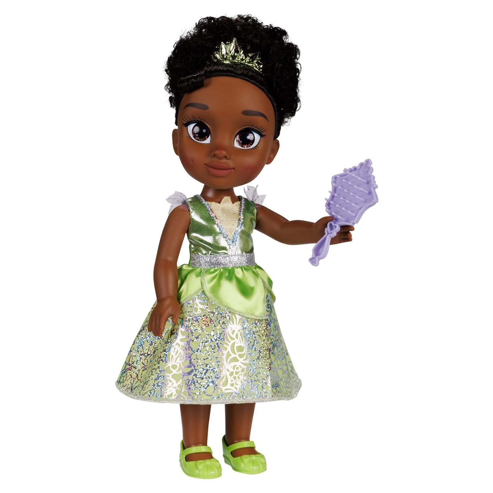 Muñeca Disney Princess Tiana 35.5 cm con Atuendo y Tiara