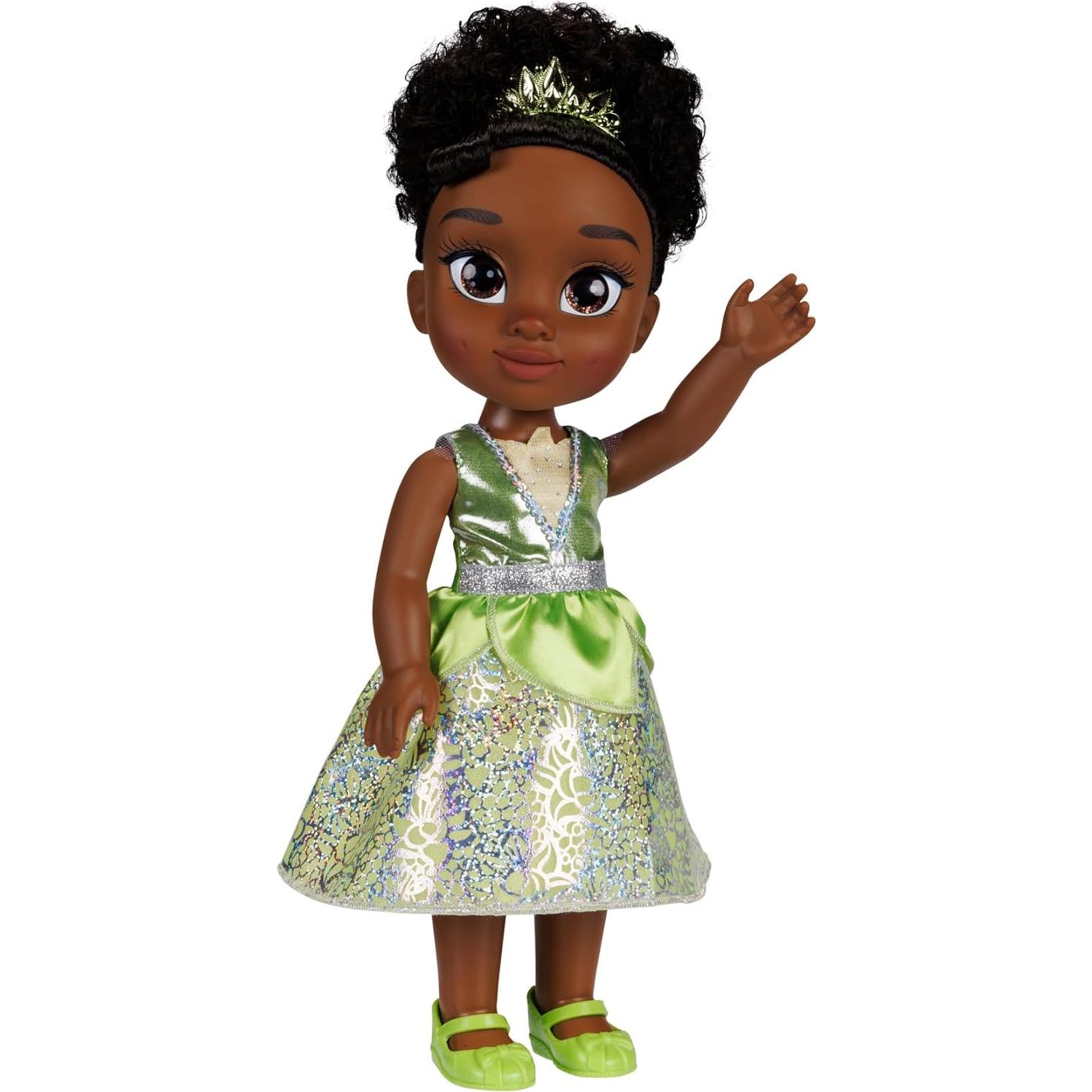Muñeca Disney Princess Tiana 35.5 cm con Atuendo y Tiara