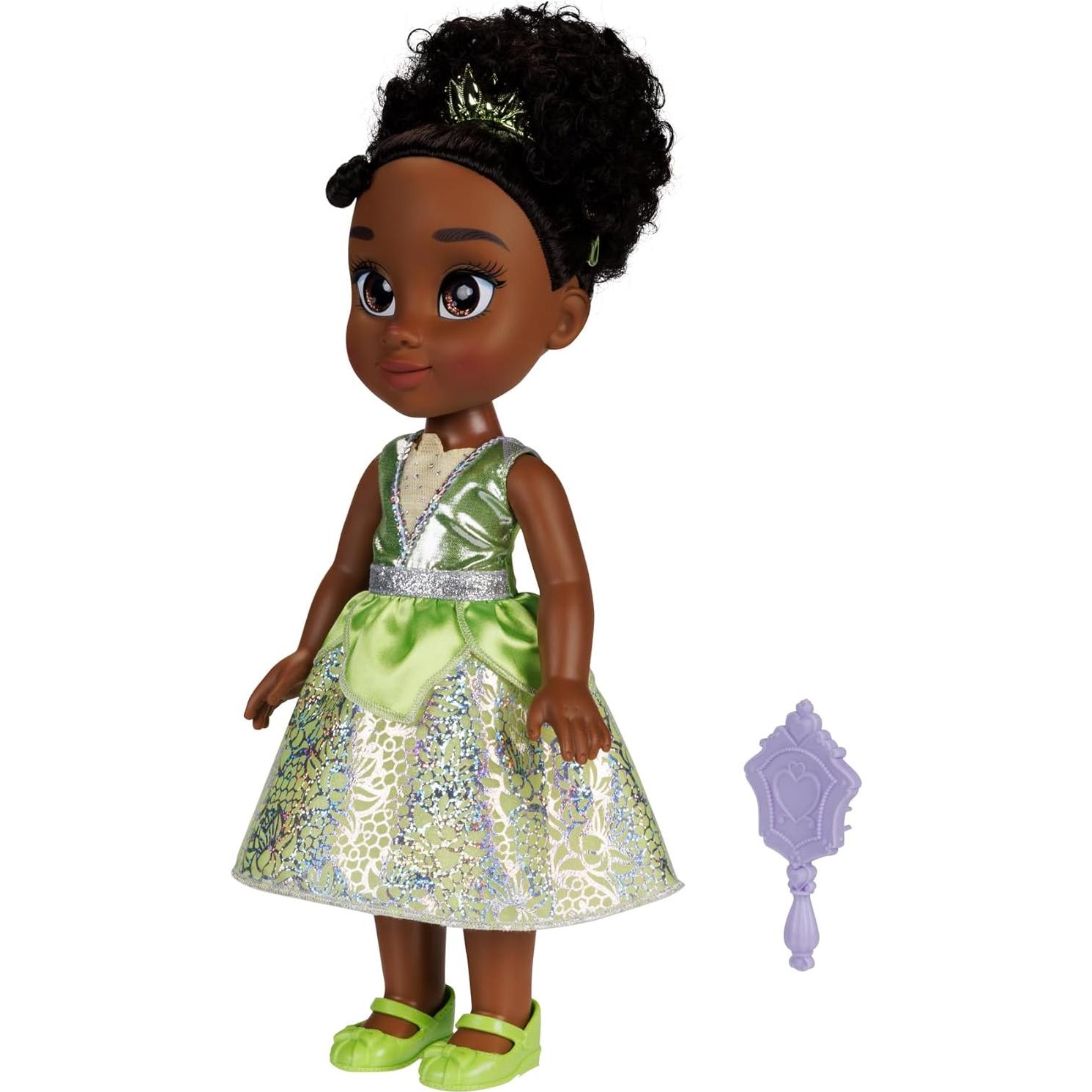 Muñeca Disney Princess Tiana 35.5 cm con Atuendo y Tiara