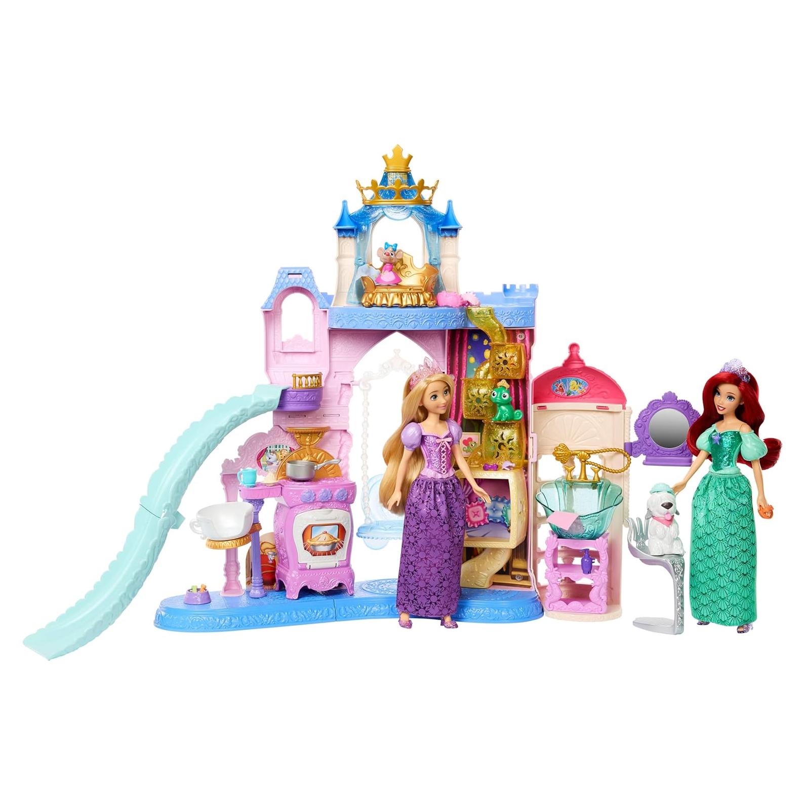 Juego Casa Mascotas Princesa Disney Mattel 31x67.5x51.5cm