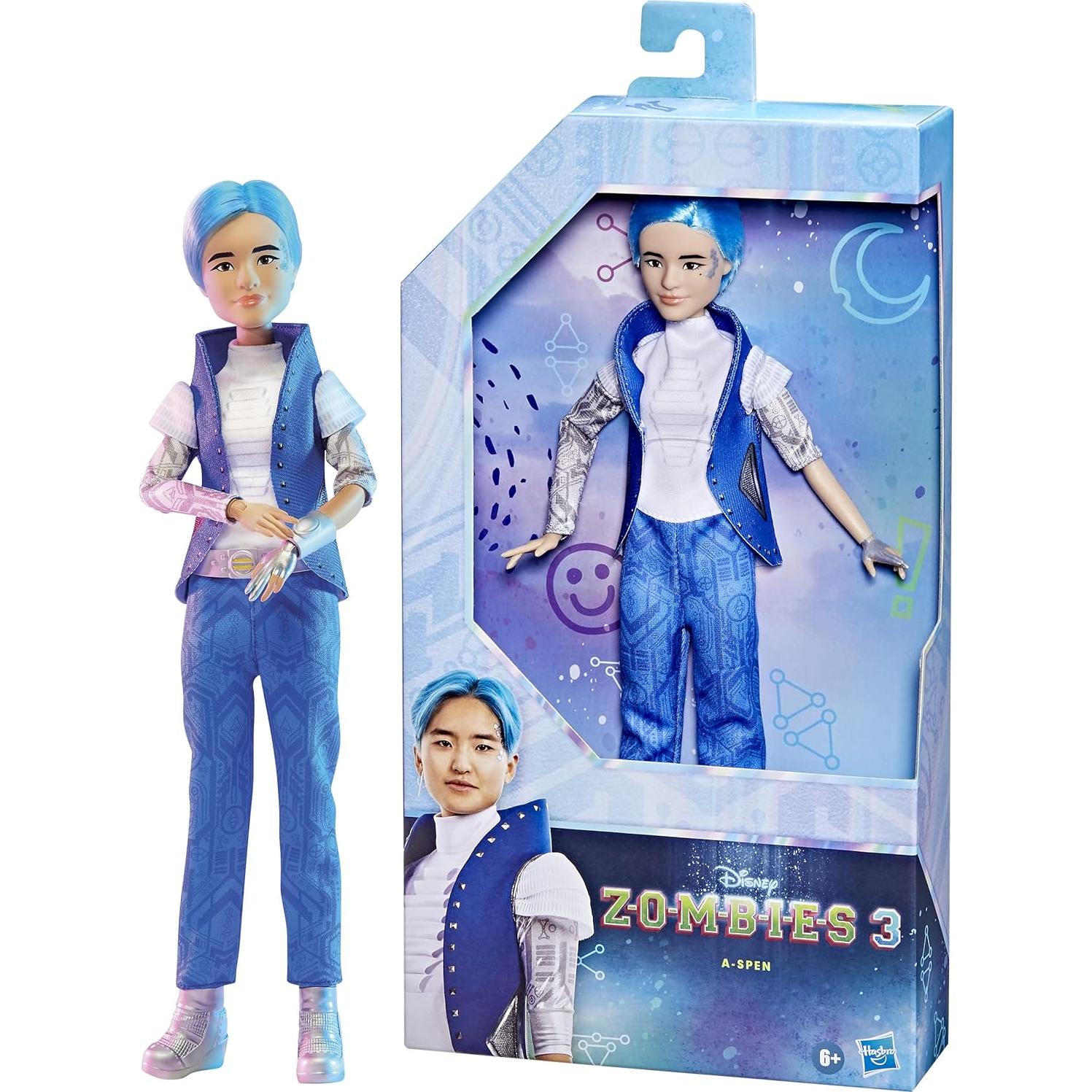 Muñeca A-spen de Disney Zombies 3 - 30.48 cm, Atuendo Alienígena