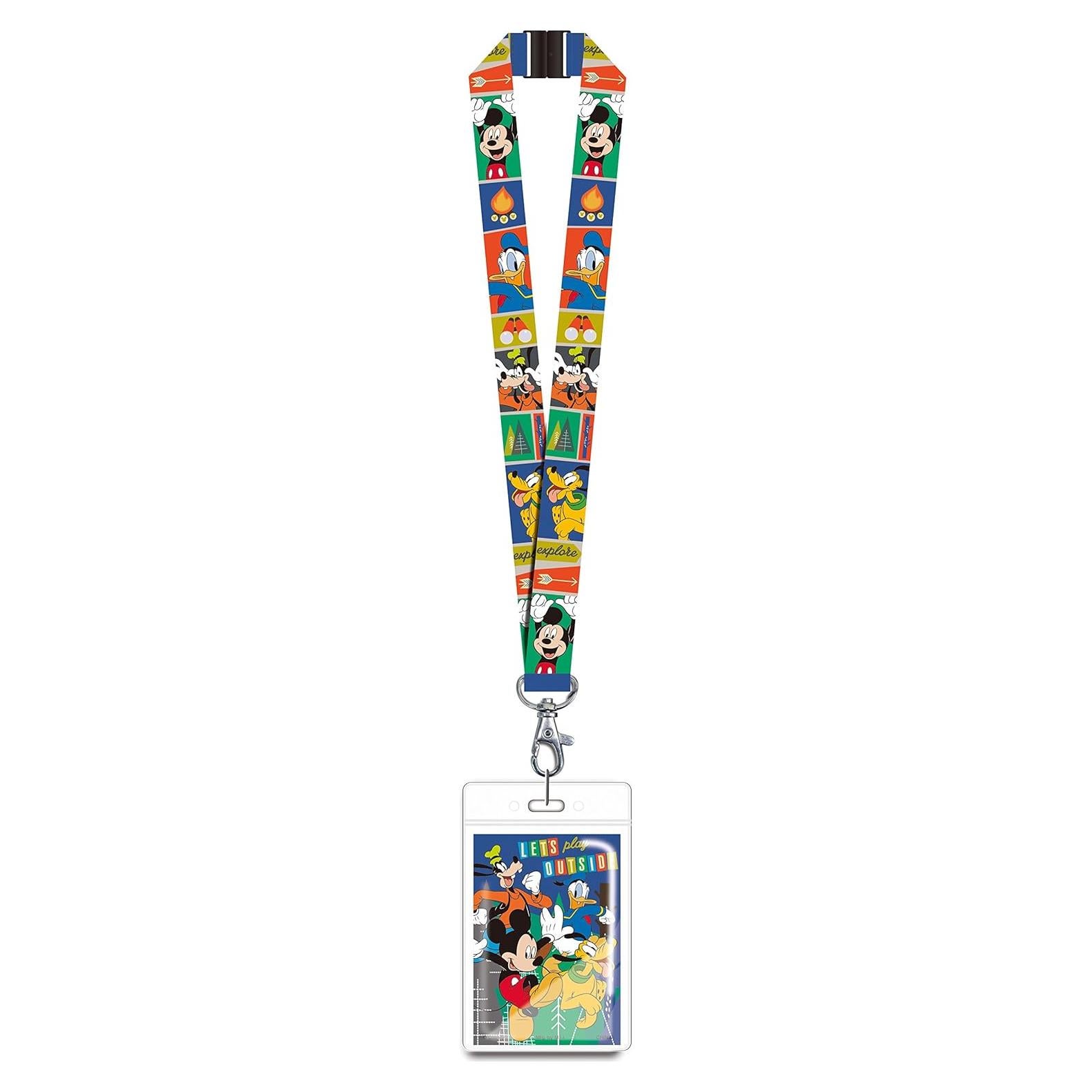 Lanyard Disney Mickey y Pandilla 59.69 cm Azul