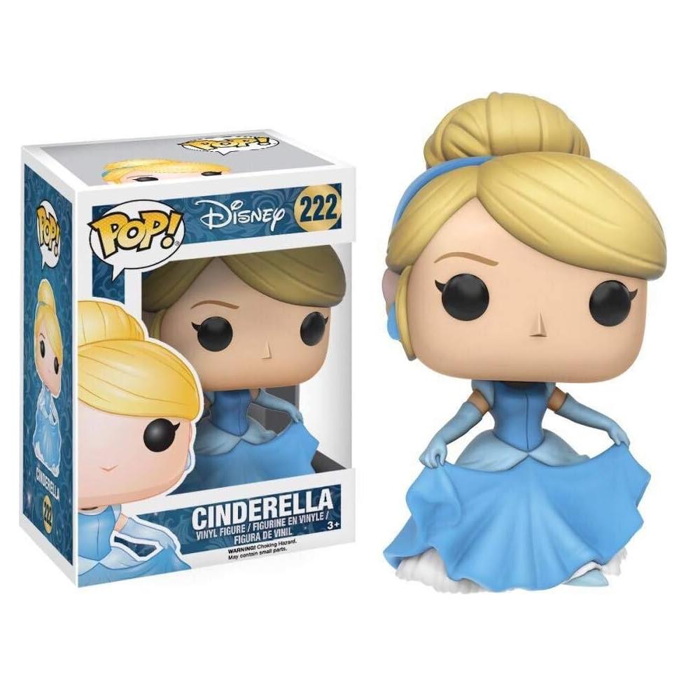 Figura Pop! Vinyl Cenicienta Funko 9.5 cm vestido azul