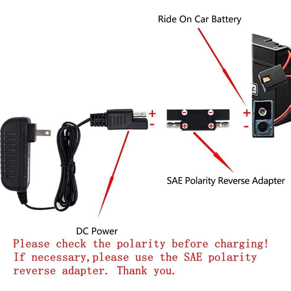 Cargador 6V HZPOWEN para Quad Disney y Marvel 1A