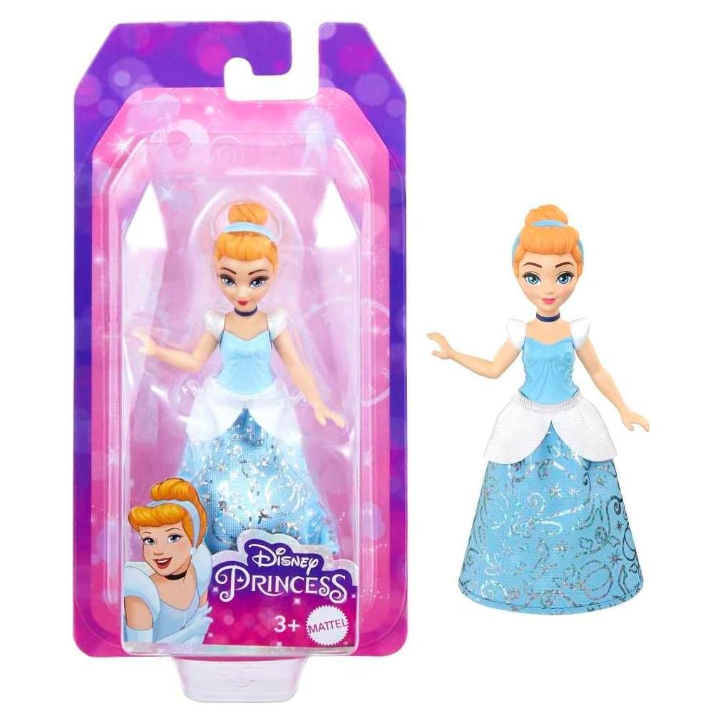 Muñeca Princesa Disney Cenicienta Mattel 9x4x3 cm