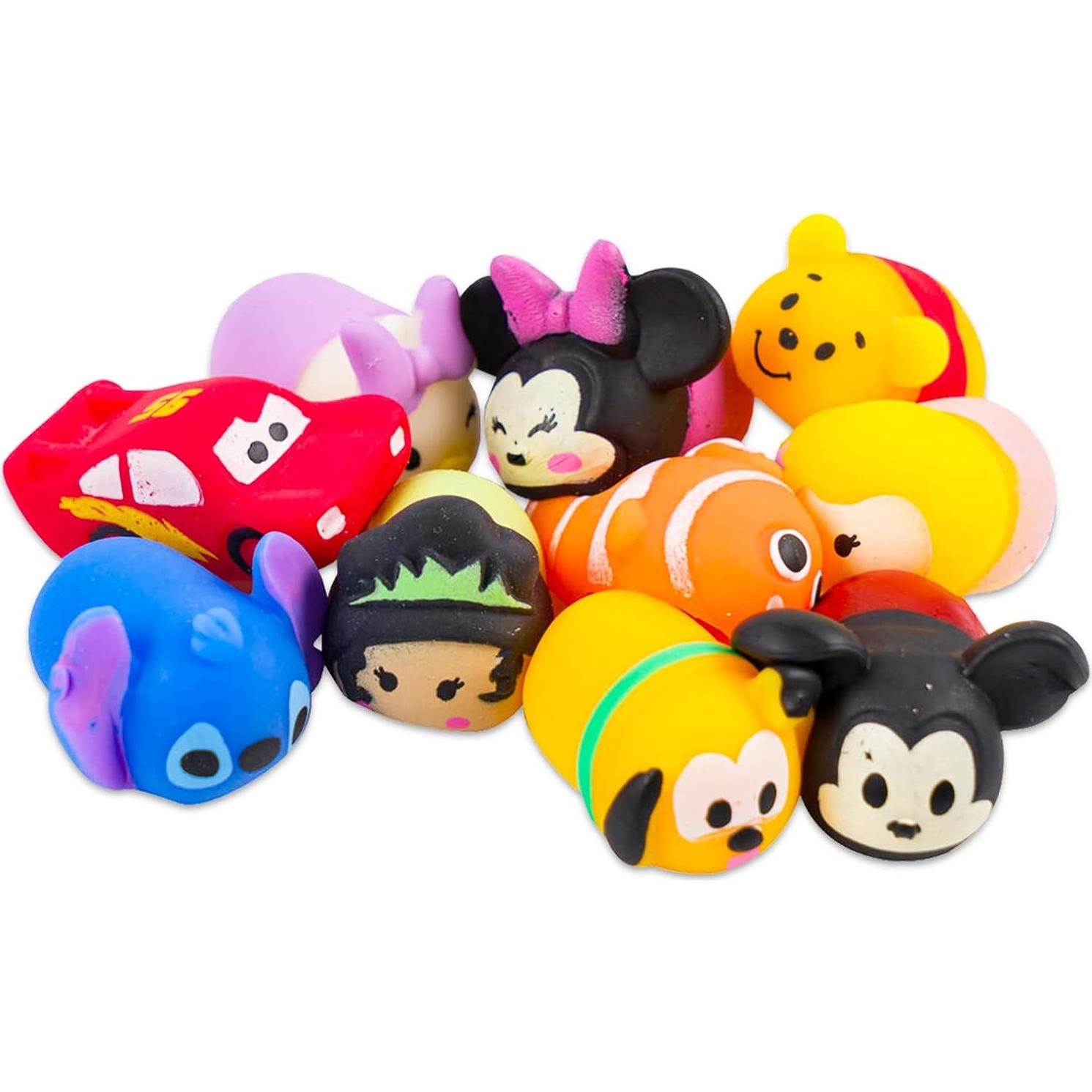 Paquete Mega Juguetes Estirables Disney Jigglies - 6 Figuras
