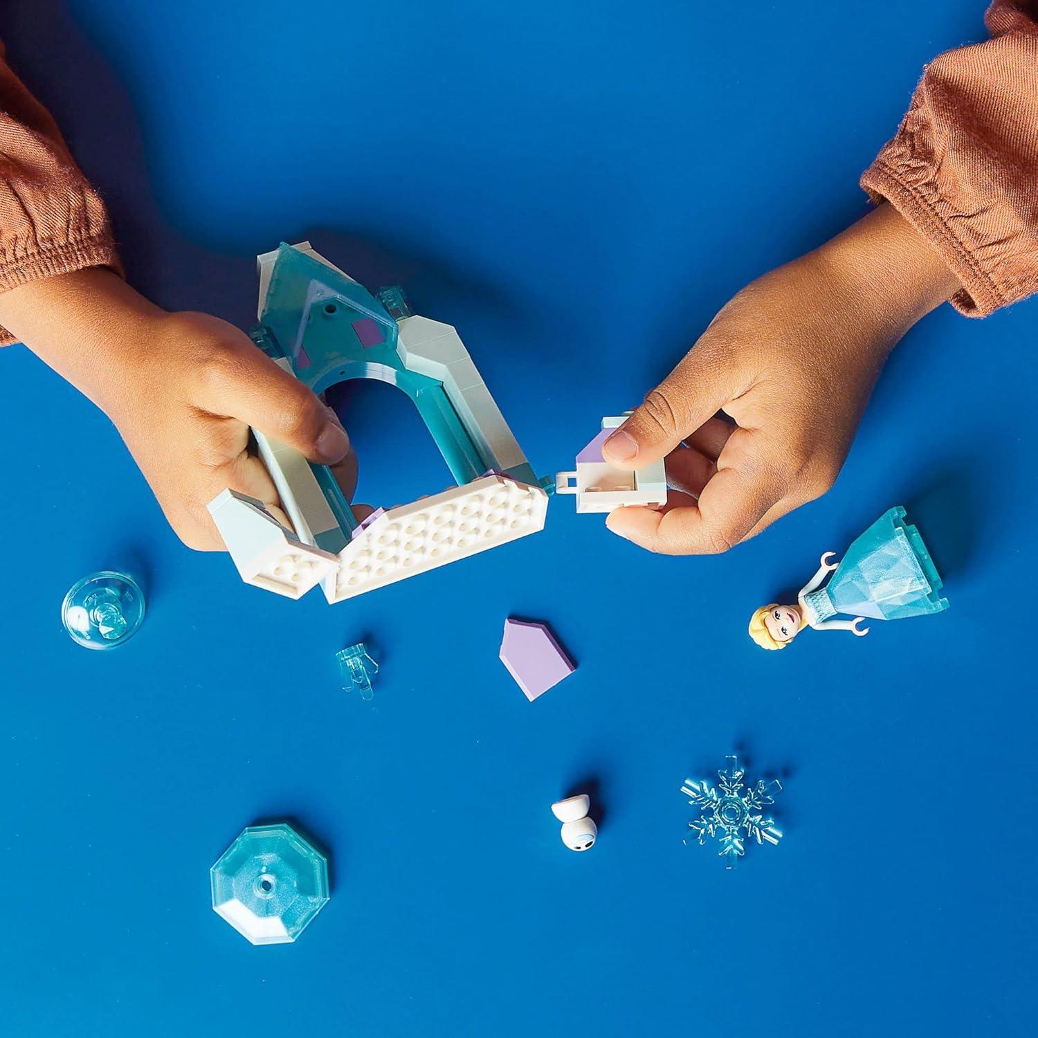 LEGO Castillo de Hielo de Elsa Disney 43199 con Mini Muñeca