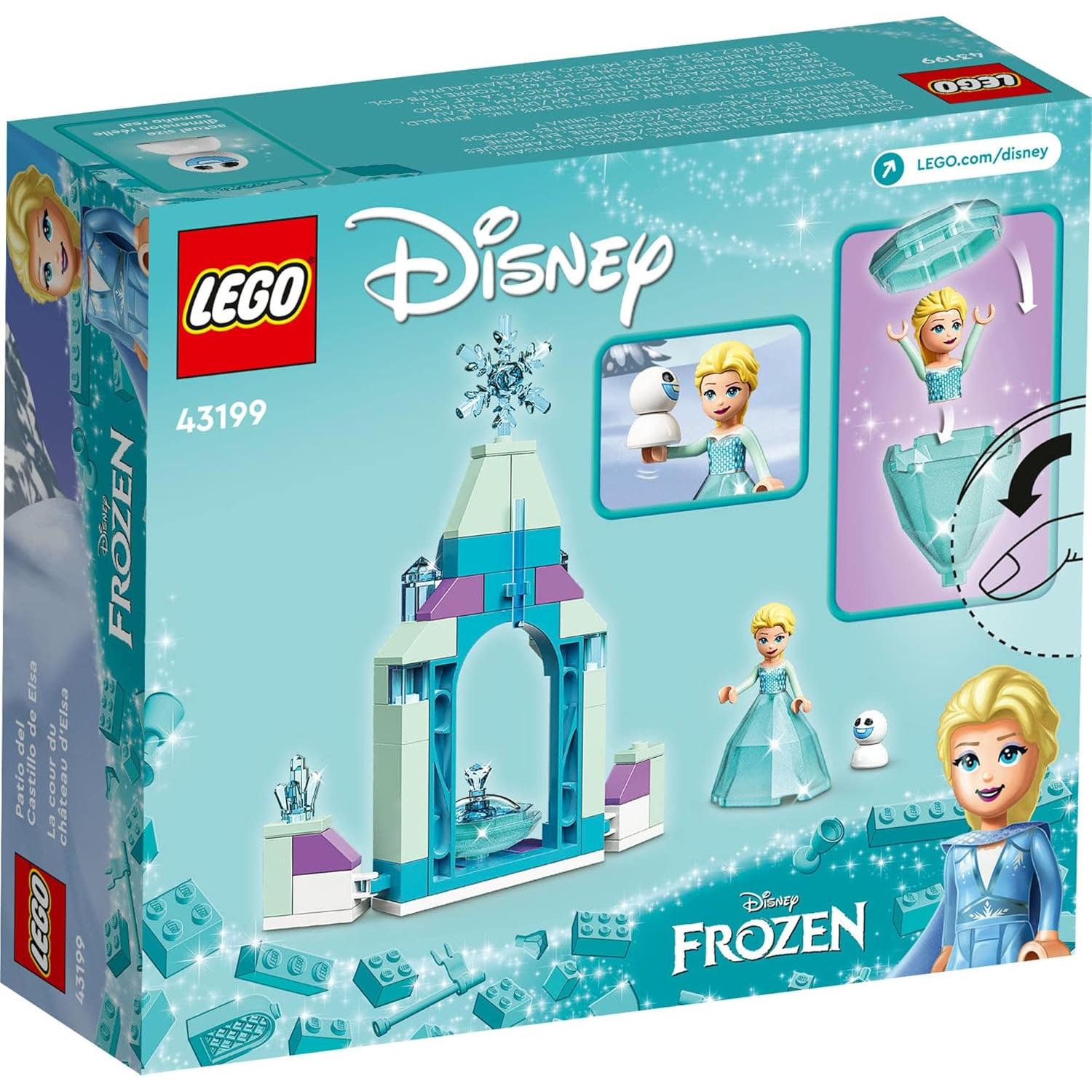 LEGO Castillo de Hielo de Elsa Disney 43199 con Mini Muñeca