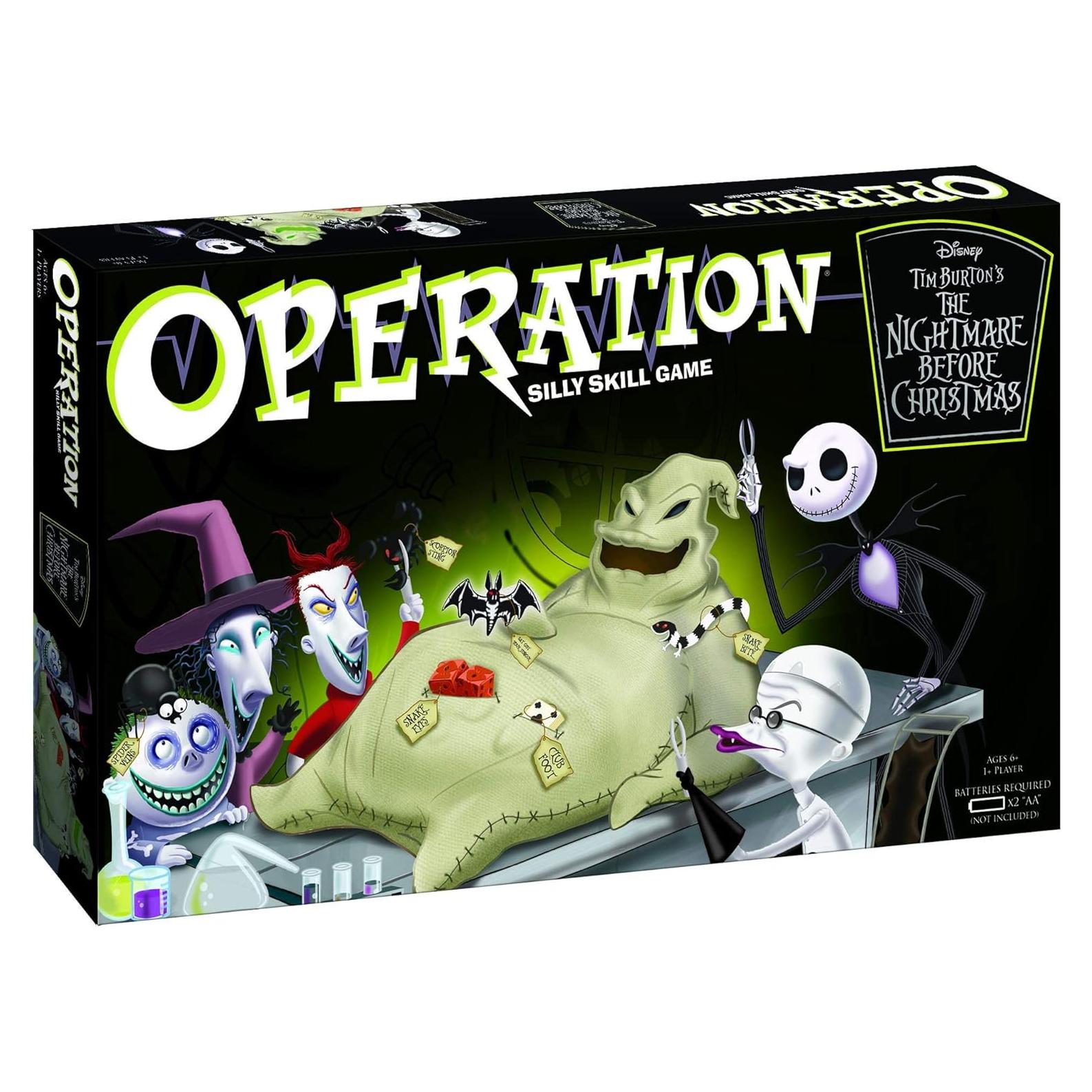 Juego de Mesa Operación Disney El Extraño Mundo de Jack