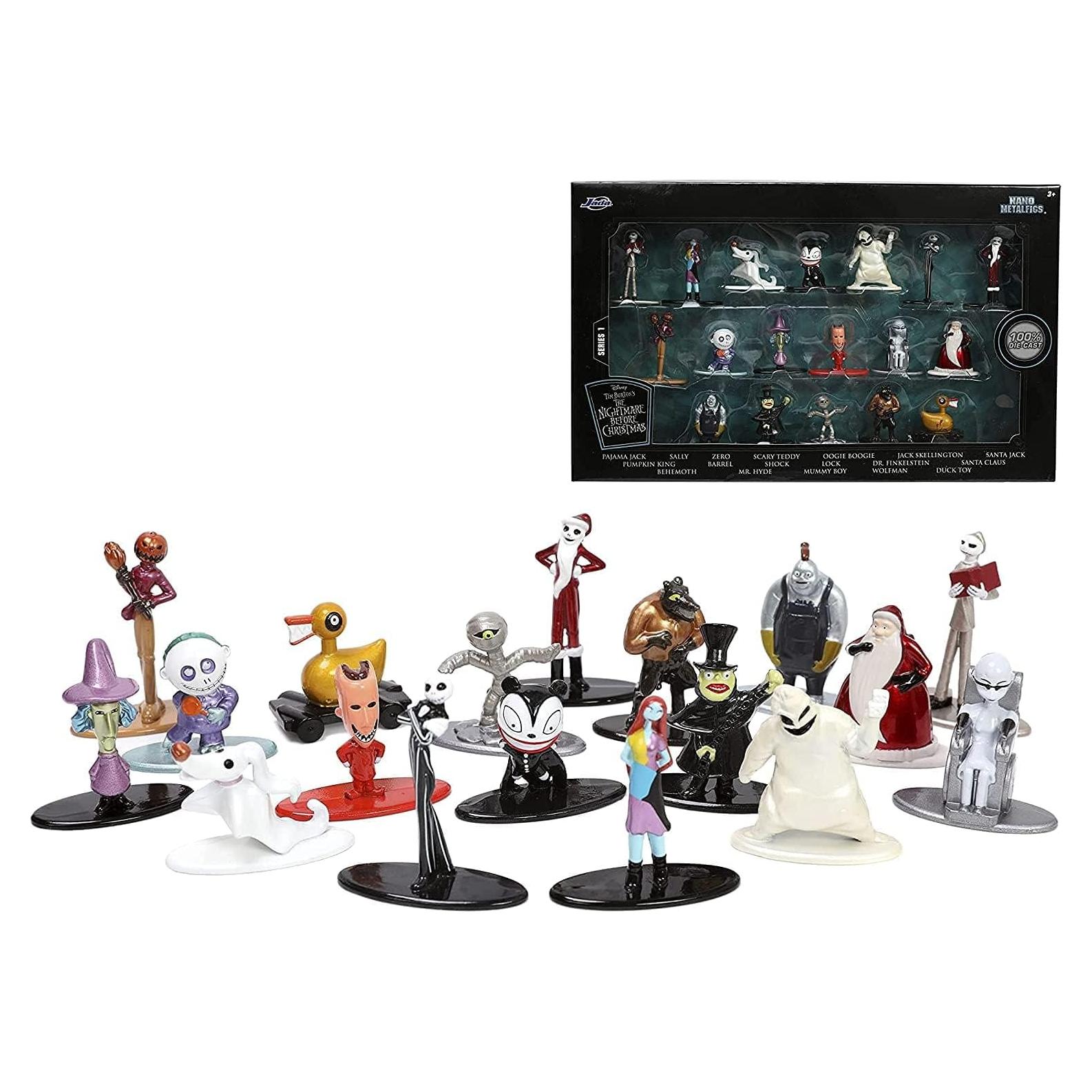 Figuras Jada Toys Pesadilla Antes de Navidad 18 PK