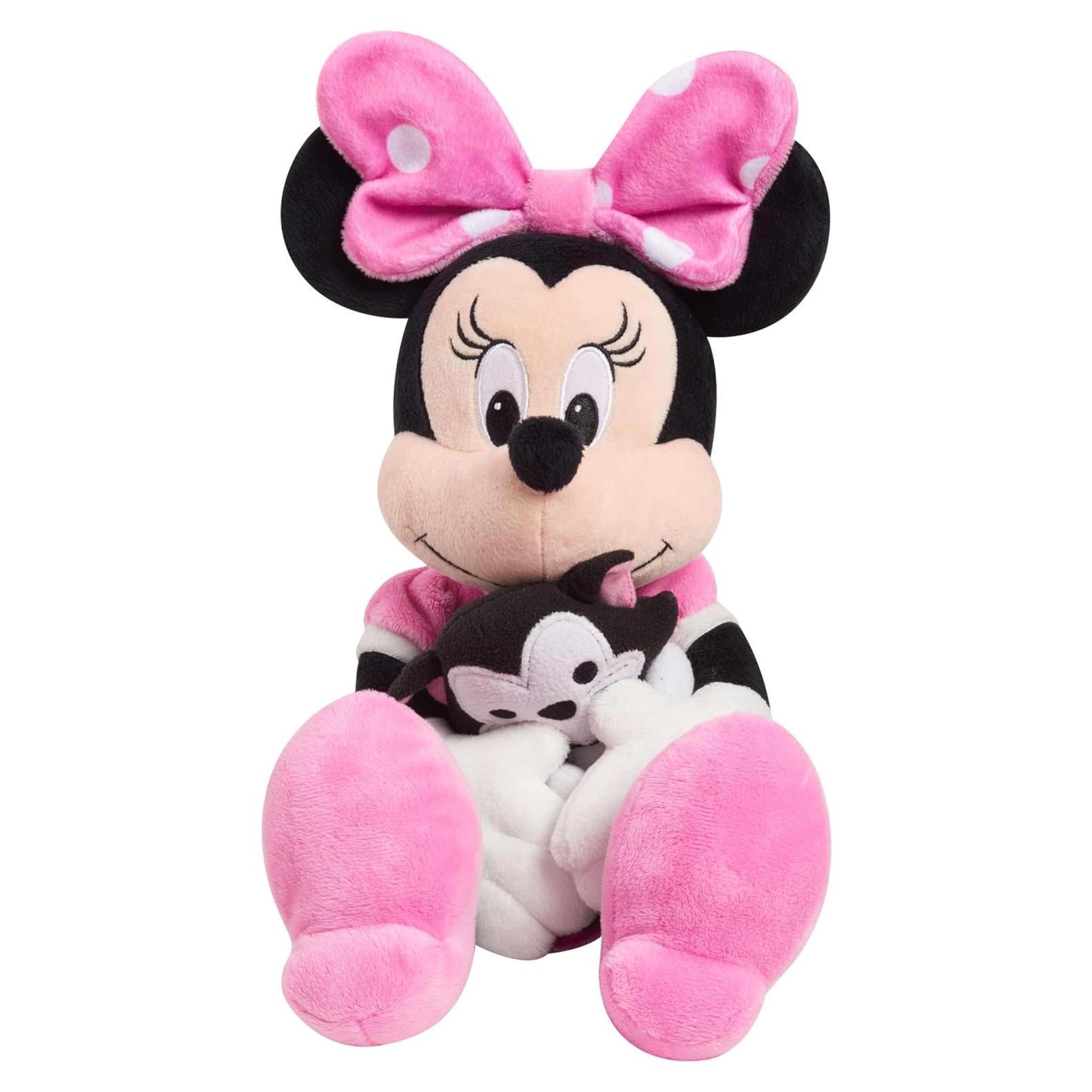 Peluche Minnie Mouse y Figaro Just Play 31.75 cm para Niños