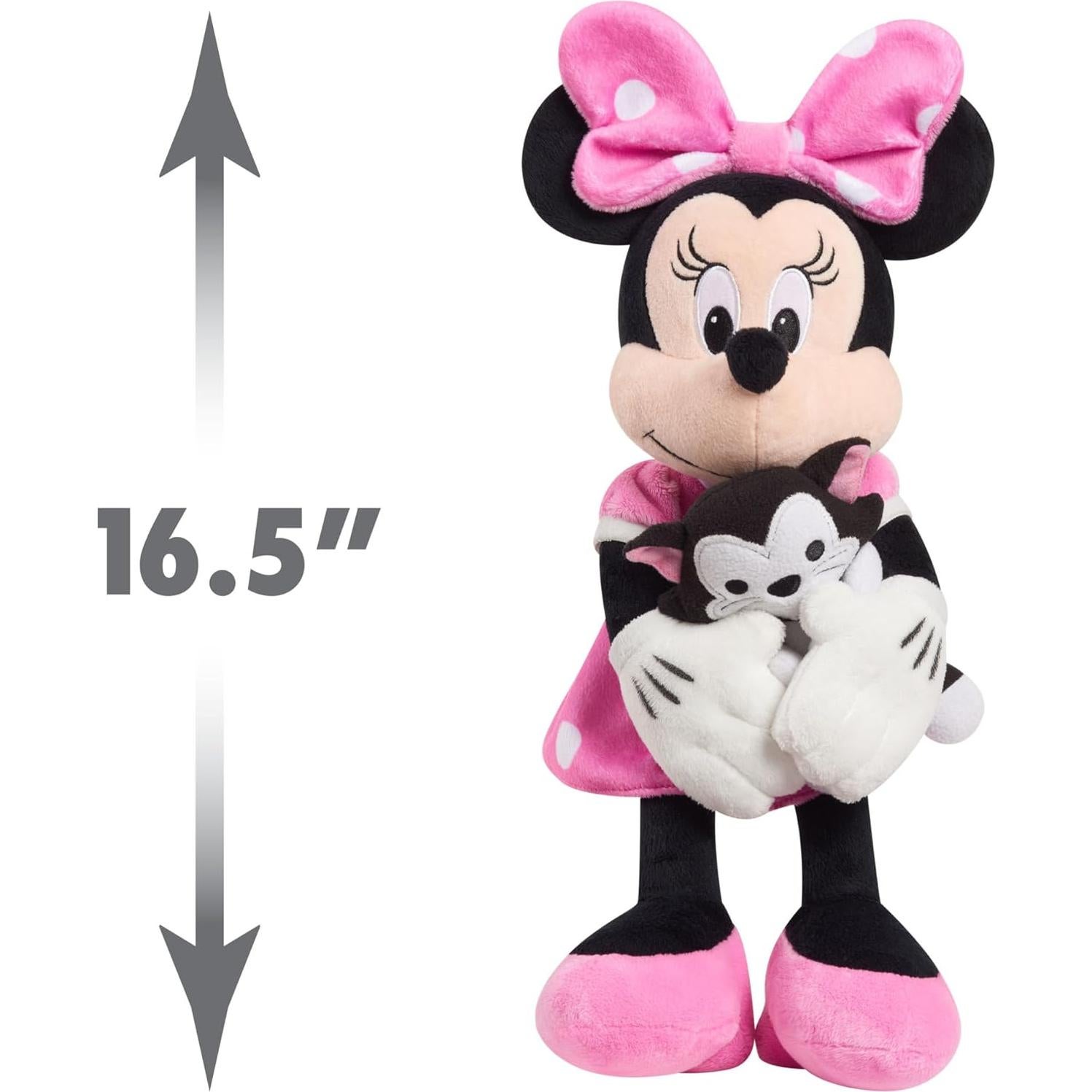 Peluche Minnie Mouse y Figaro Just Play 31.75 cm para Niños