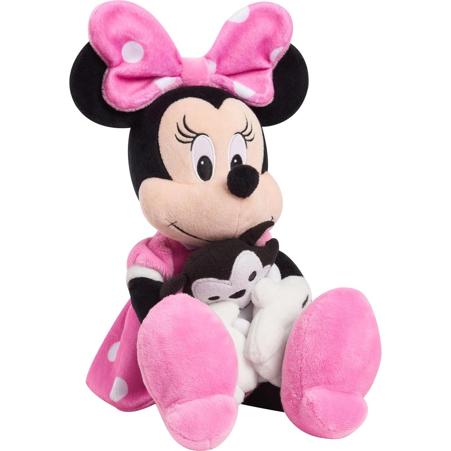 Peluche Minnie Mouse y Figaro Just Play 31.75 cm para Niños