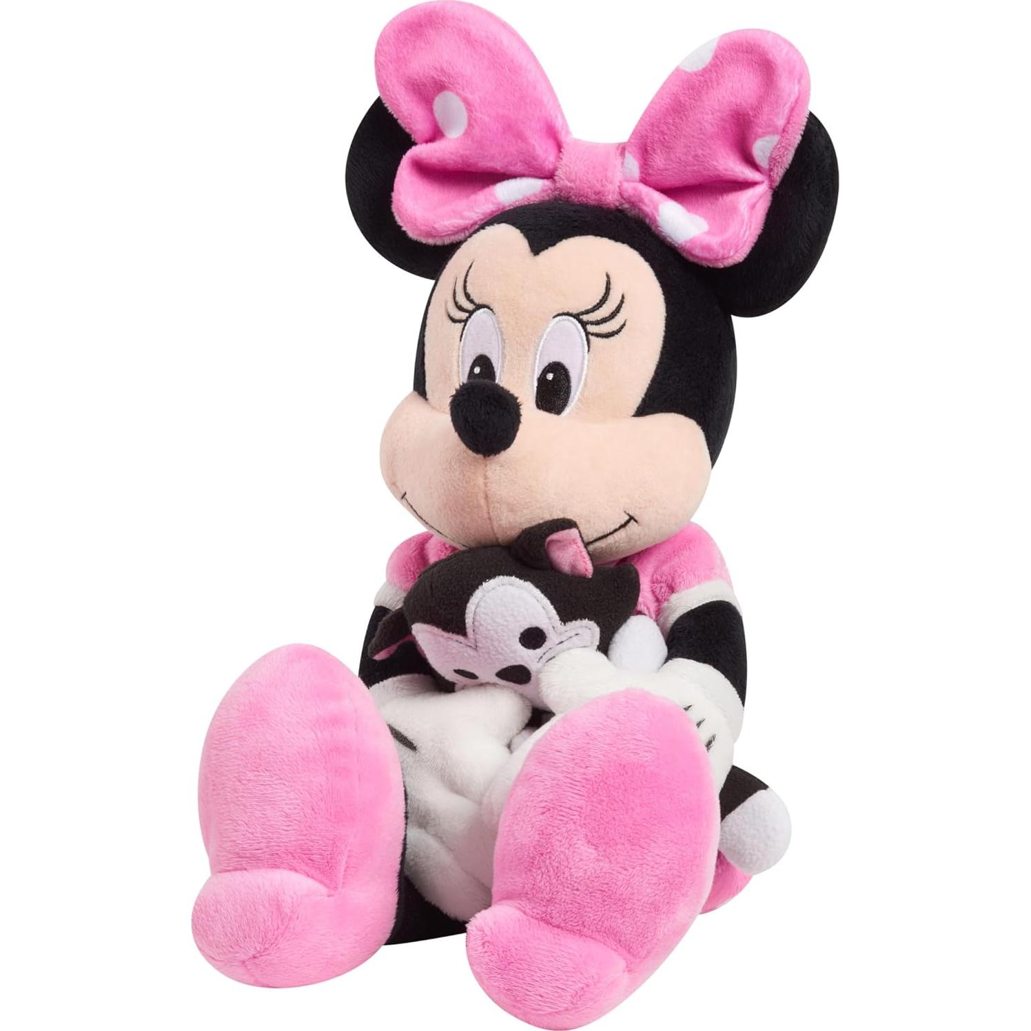 Peluche Minnie Mouse y Figaro Just Play 31.75 cm para Niños
