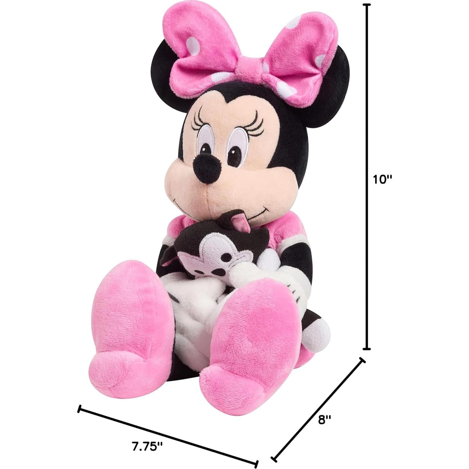 Peluche Minnie Mouse y Figaro Just Play 31.75 cm para Niños