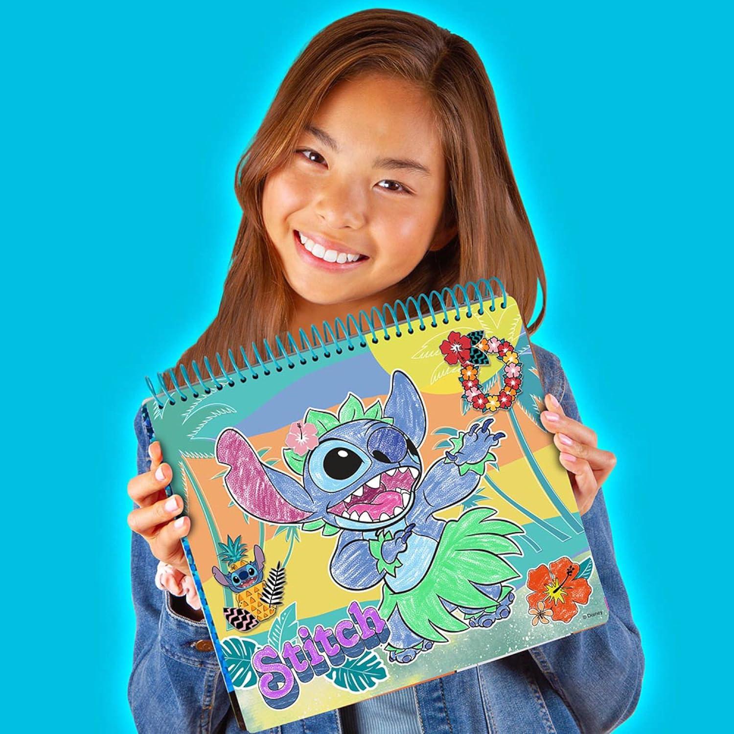 Conjunto de Diseño Stitch Disney con 15 Pósters y Stickers
