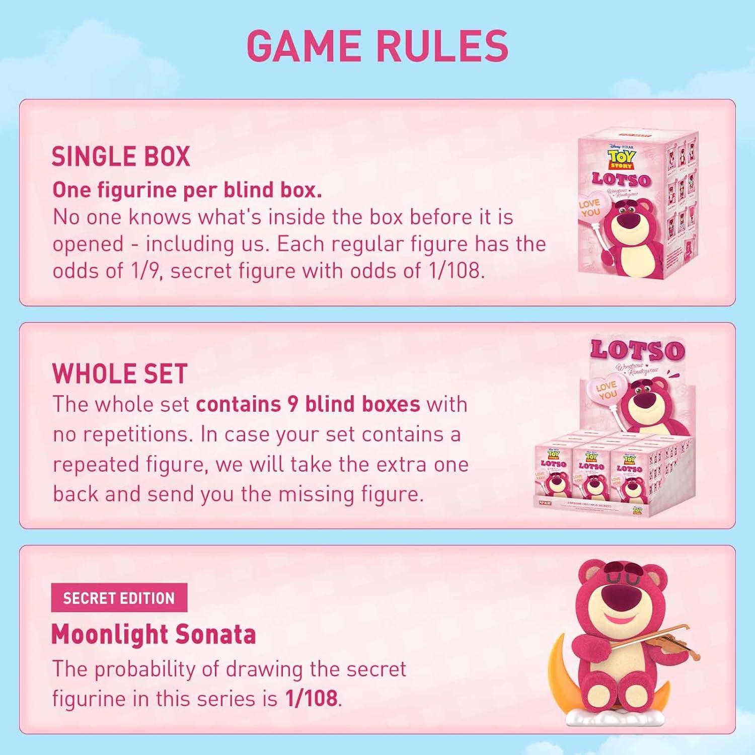 Figuras Lotso Wondrous Rendezvous POP MART Disney 10 cm